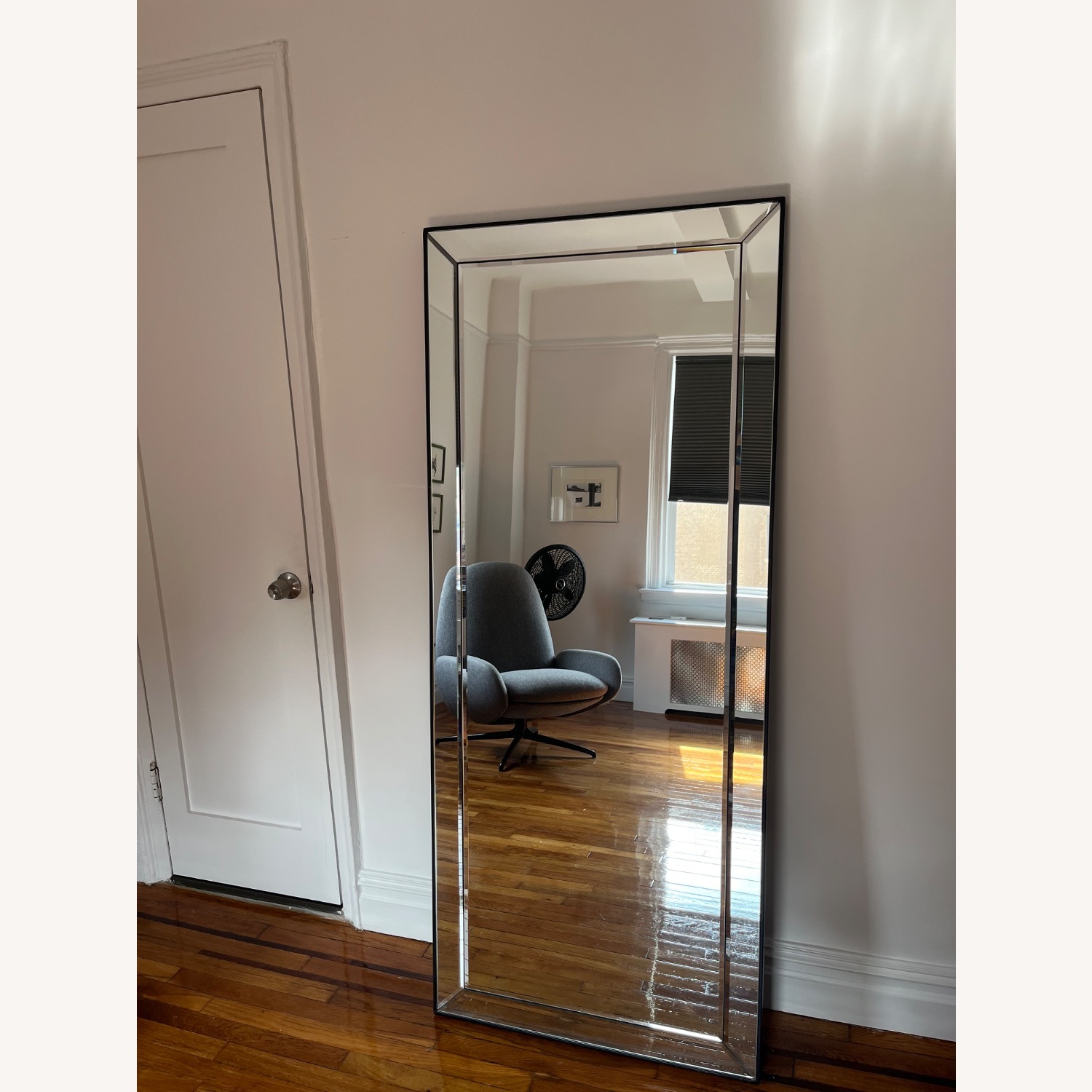 Pottery Barn Astor Floor Mirror - image-1