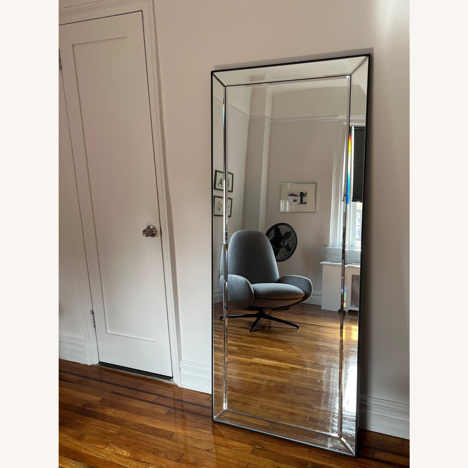 Pottery Barn Astor Floor Mirror - image-3