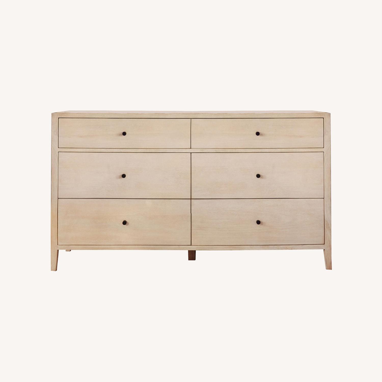 Pottery Barn Rylee 6-Drawer Dresser (60") - image-0