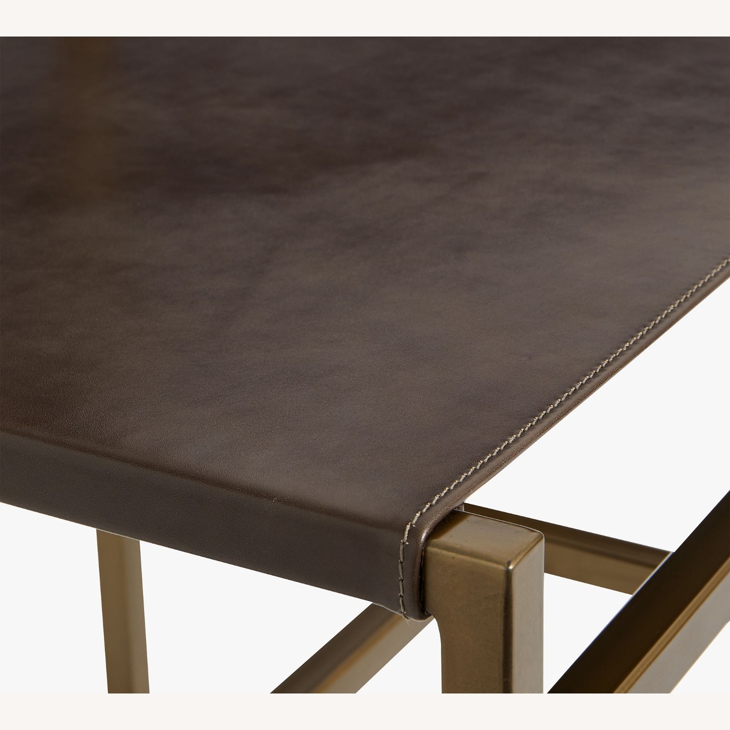 Pottery Barn Hardy Leather Dining Chair - image-2