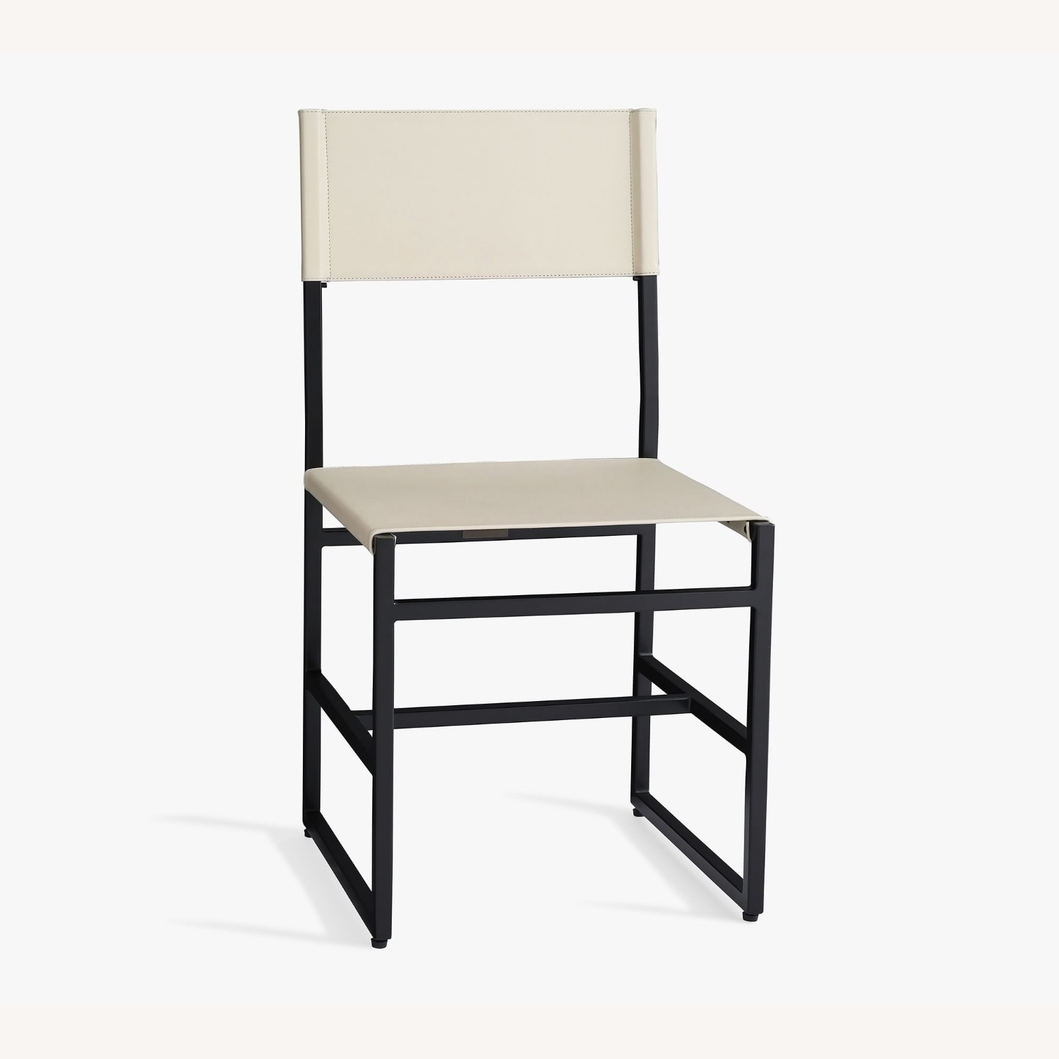 Pottery Barn Hardy Leather Dining Chair - image-4