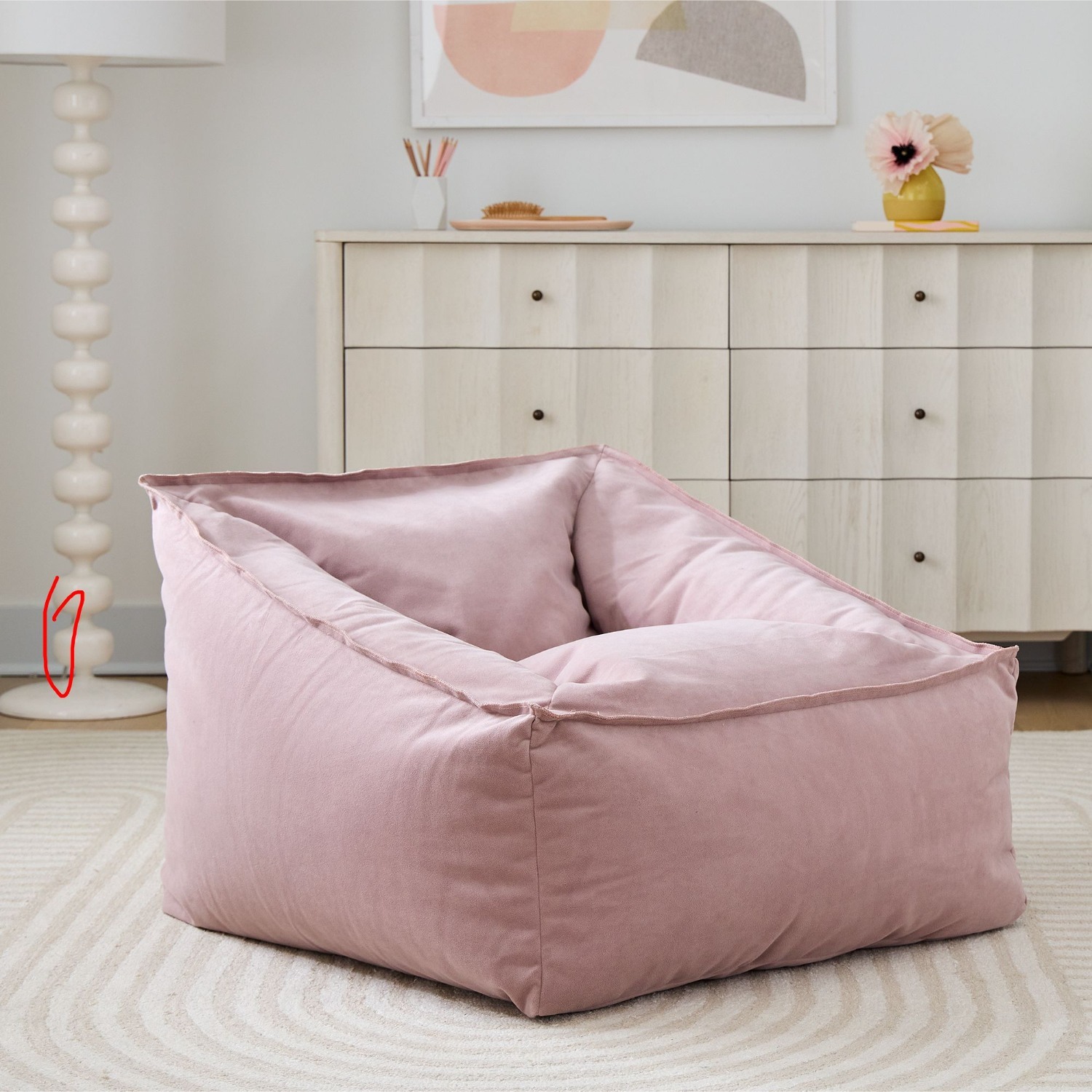 West Elm Modern Lounger - image-3