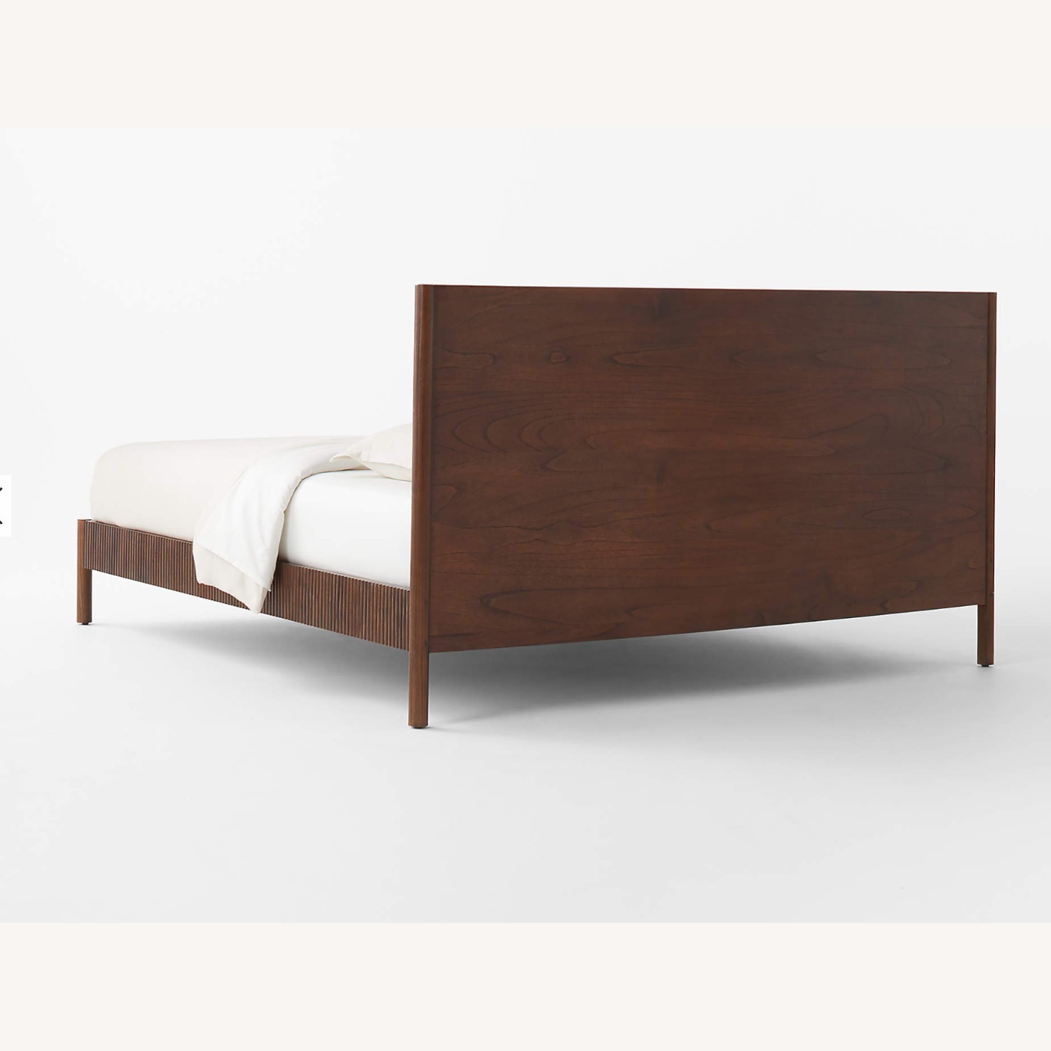 CB2 Siro Dark Mindi Wood King Bed - image-3