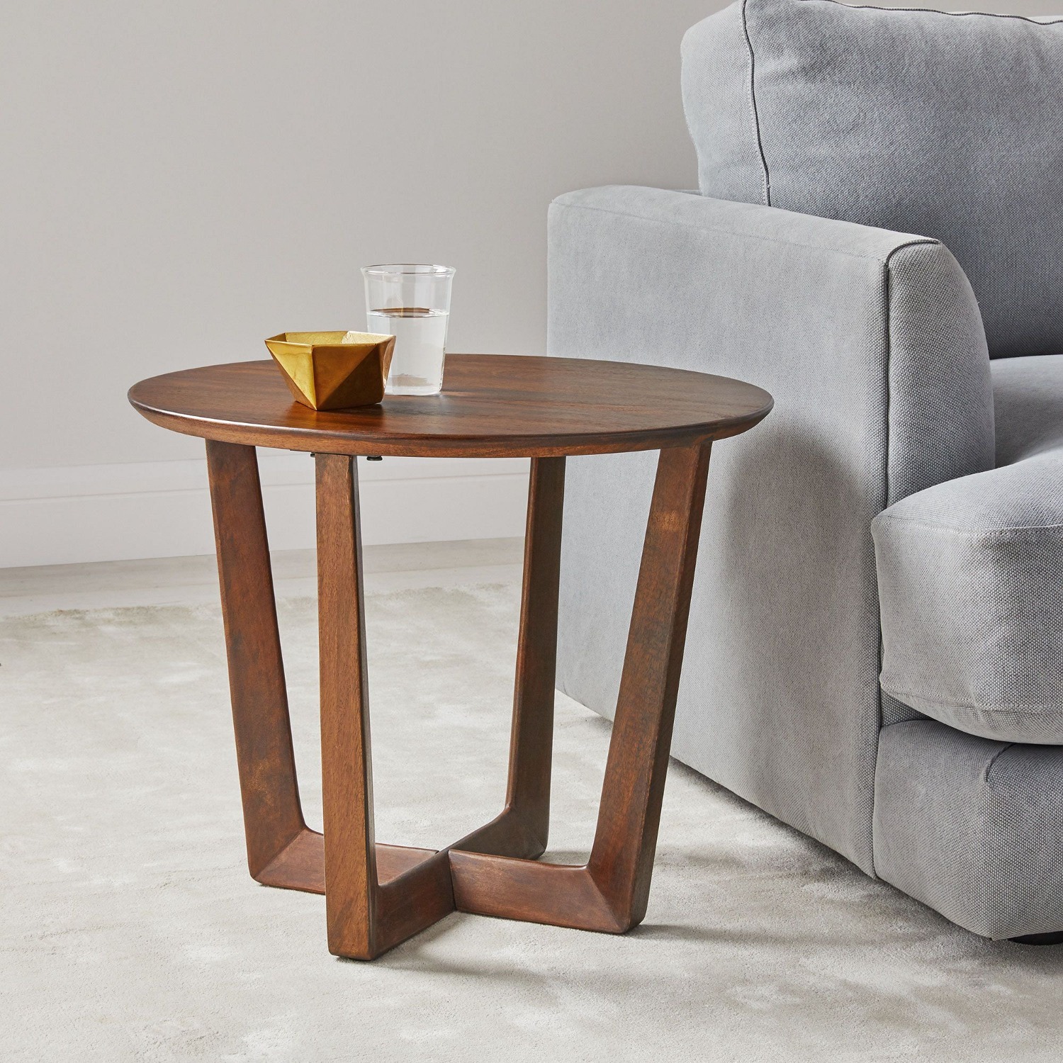 West Elm Stowe Side Table (22") - image-3