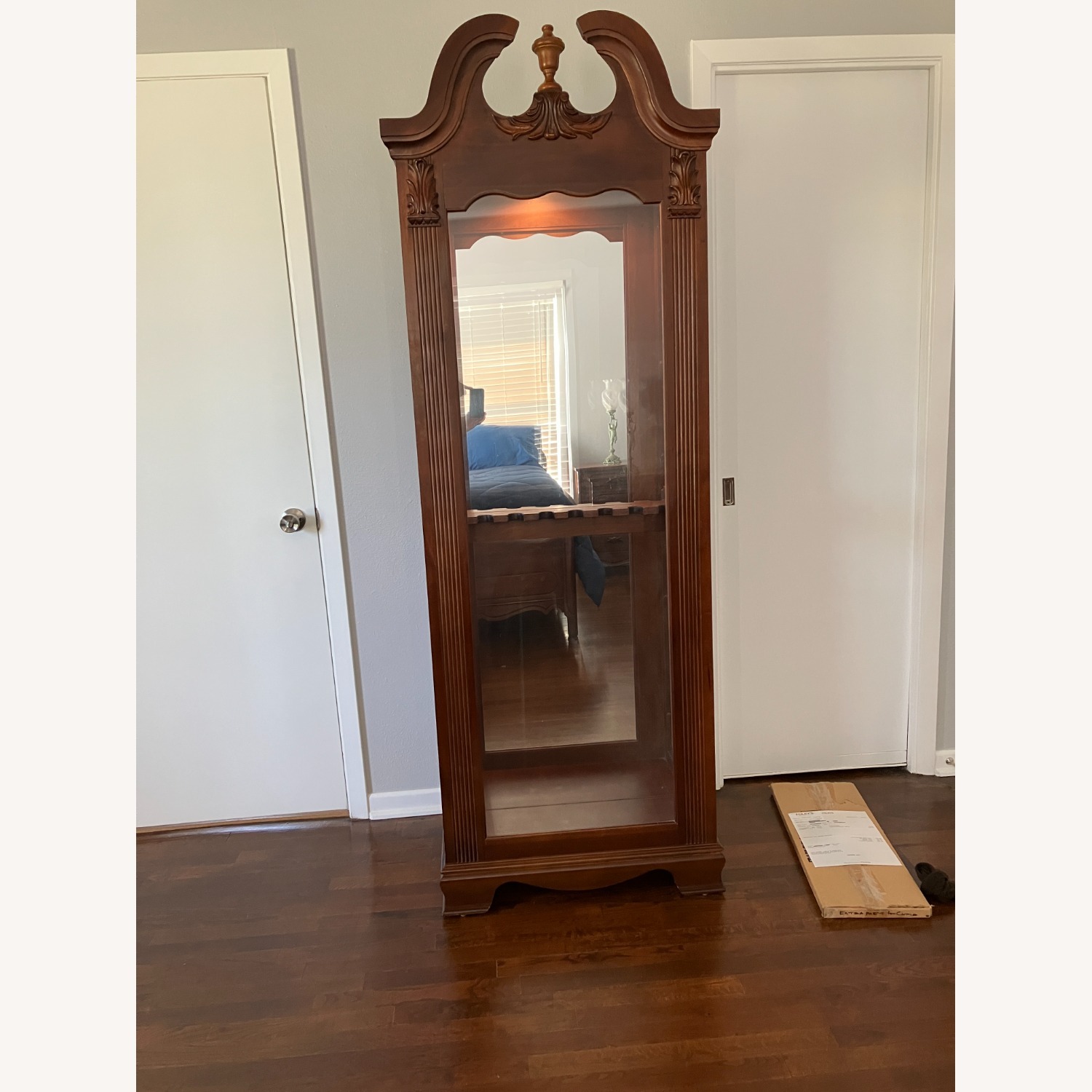 Full Glass Curio Cabinet - image-1