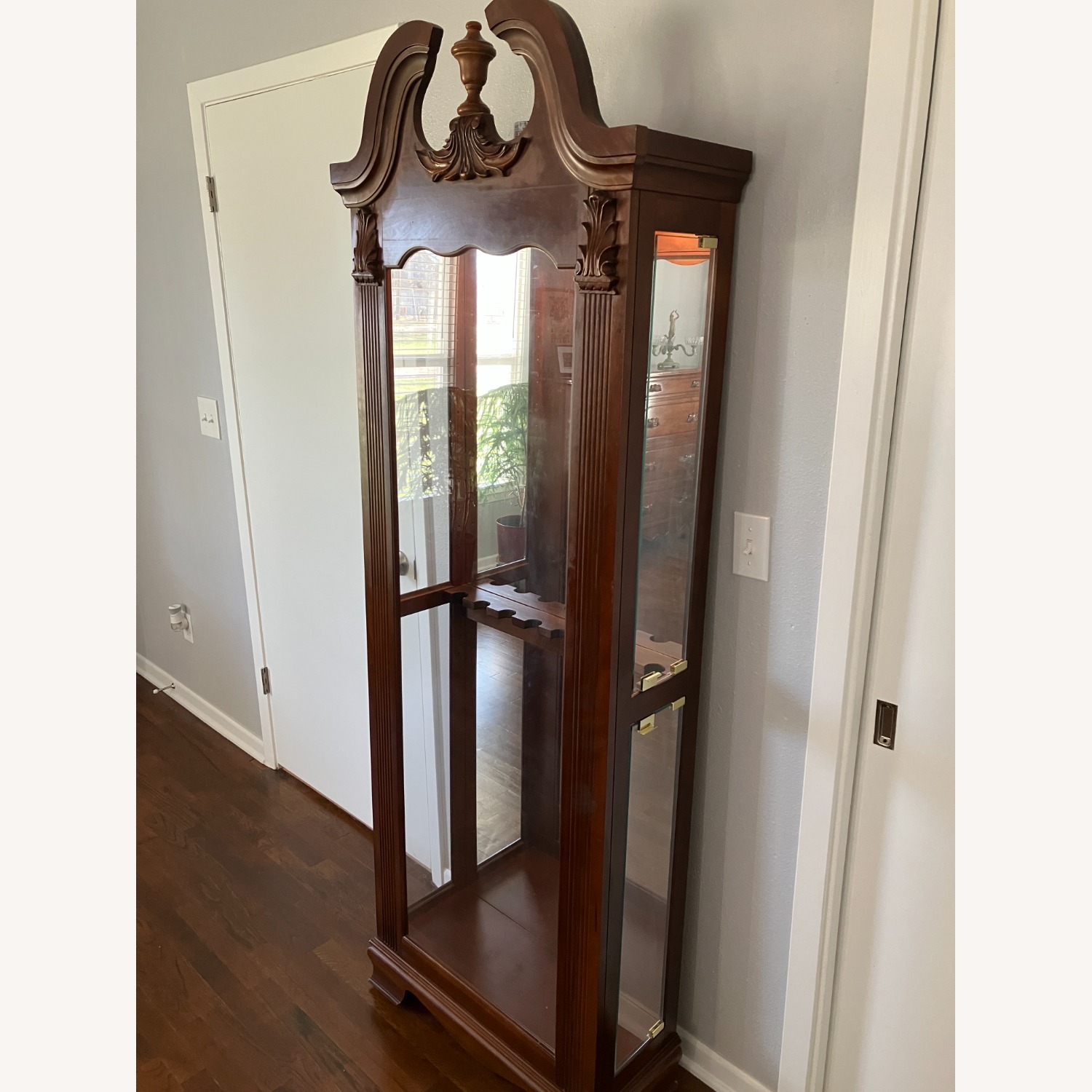 Full Glass Curio Cabinet - image-3
