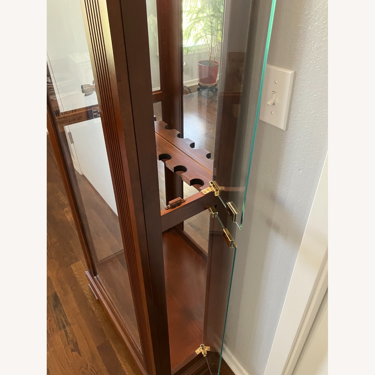 Full Glass Curio Cabinet - image-6