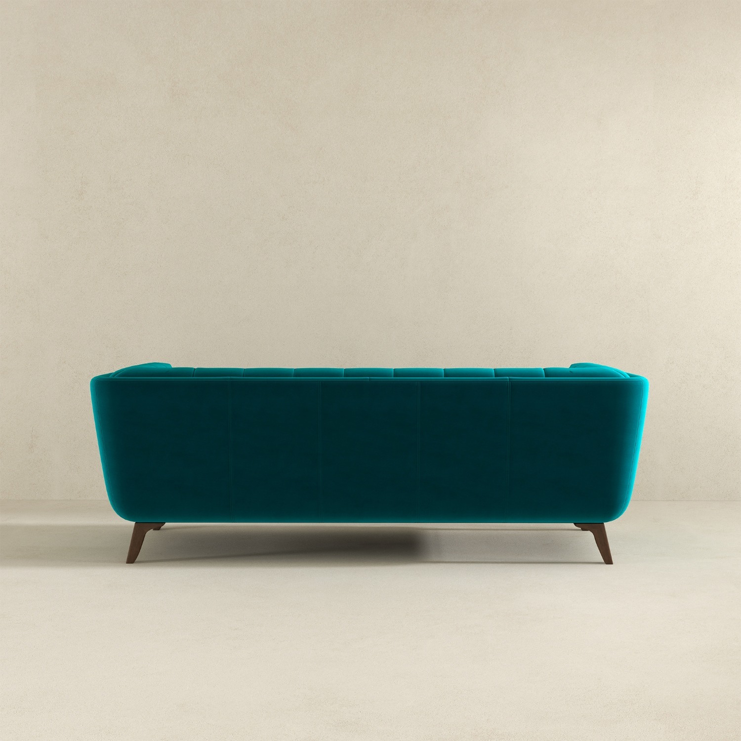 Kano Large Teal Velvet Sofa - image-6