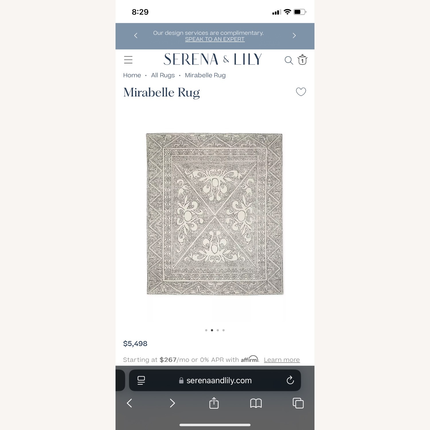 Serena & Lily Mirabelle Rug 12X18 - image-1