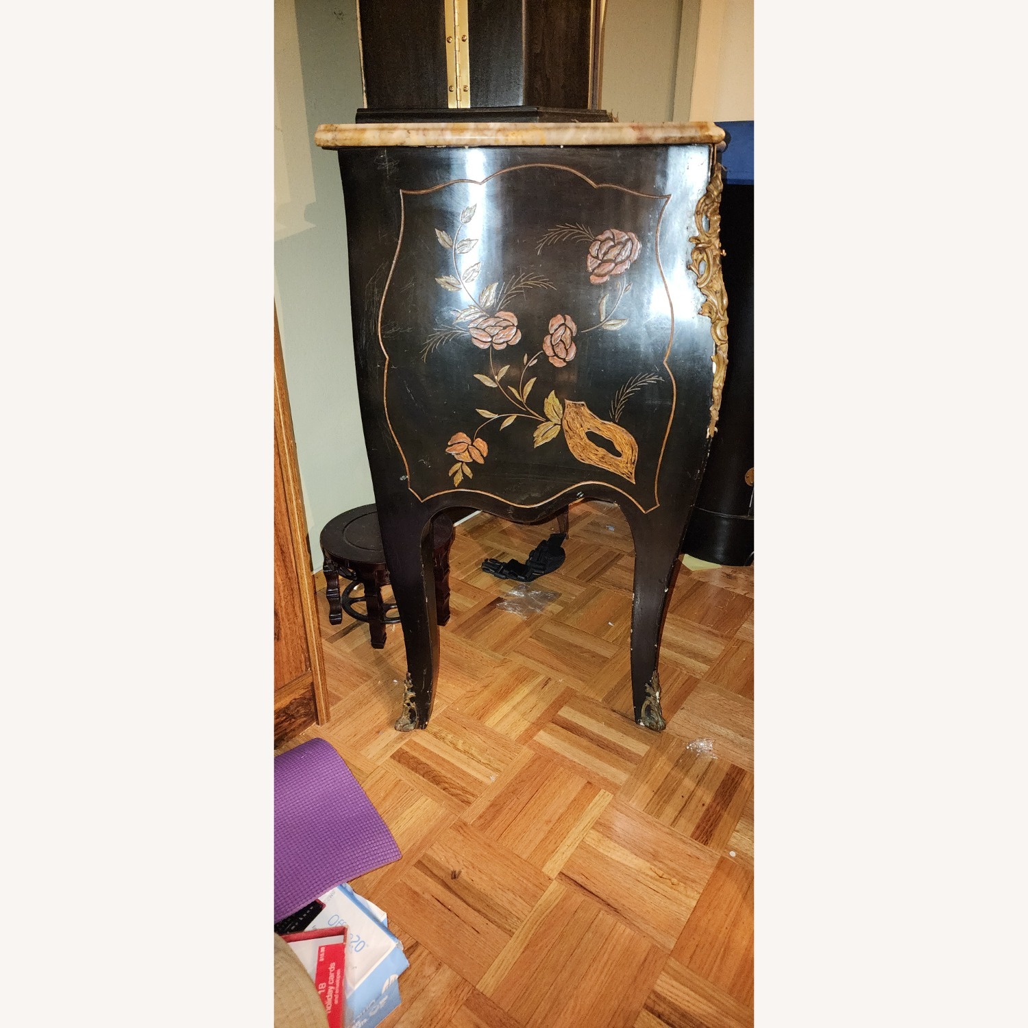 19th Century Dresser with Marble Top - image-6