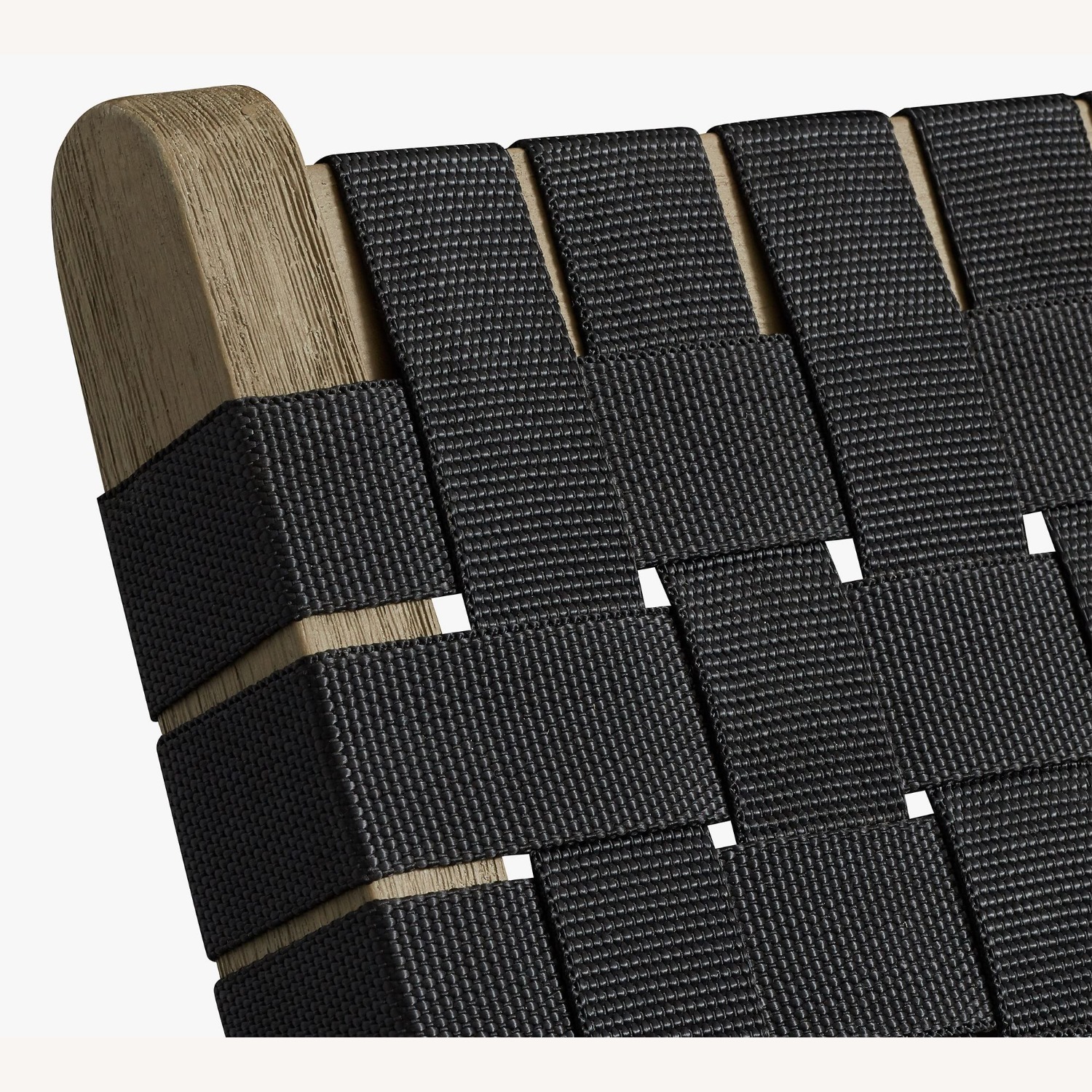 Pottery Barn Abbott Acacia Woven Outdoor Lounge - image-2