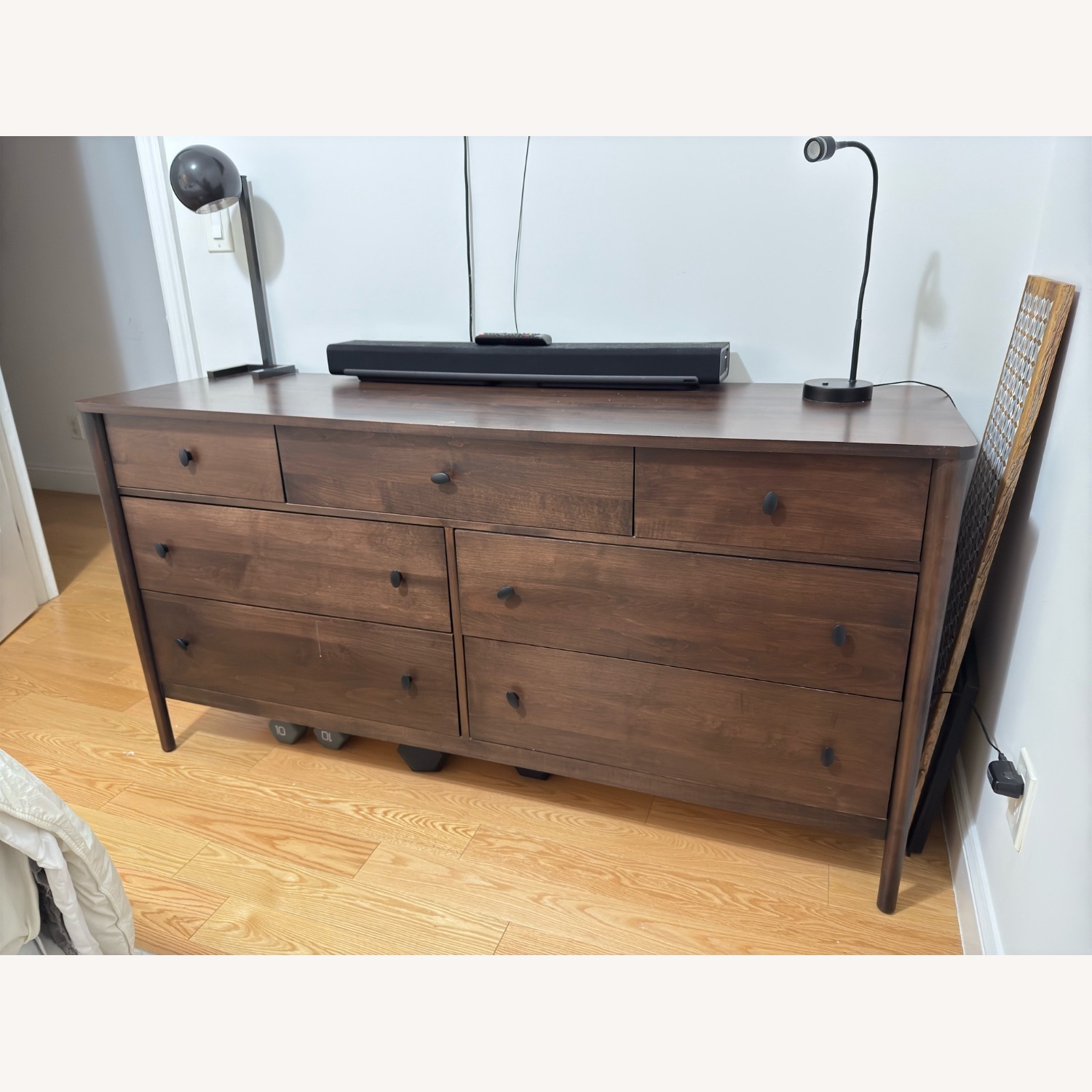Crate & Barrel Gia 7 Drawer Dresser - image-4