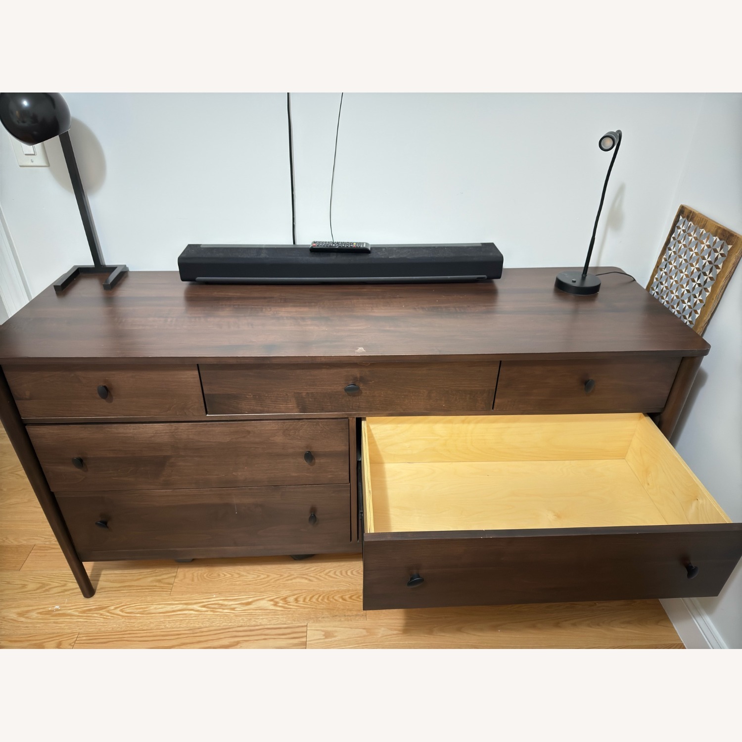 Crate & Barrel Gia 7 Drawer Dresser - image-2