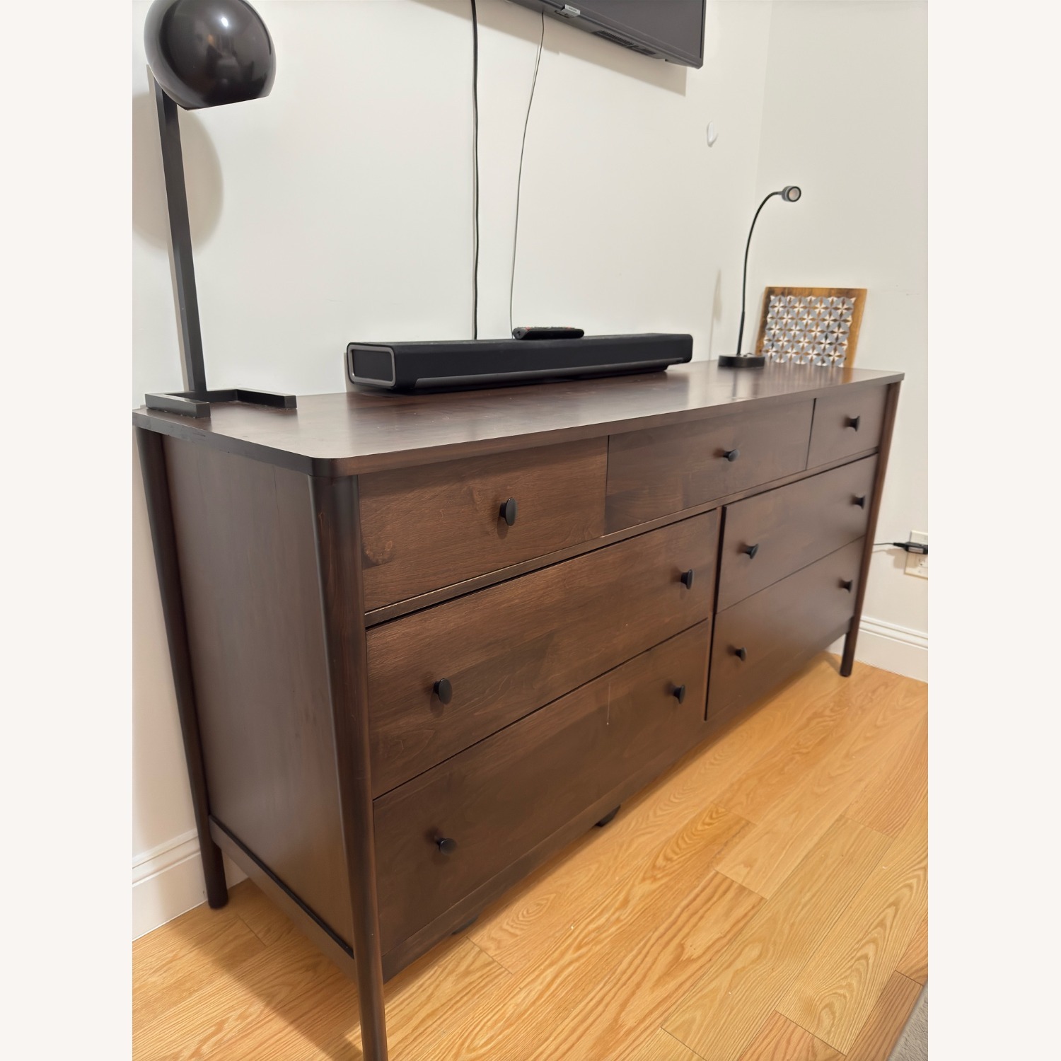 Crate & Barrel Gia 7 Drawer Dresser - image-6