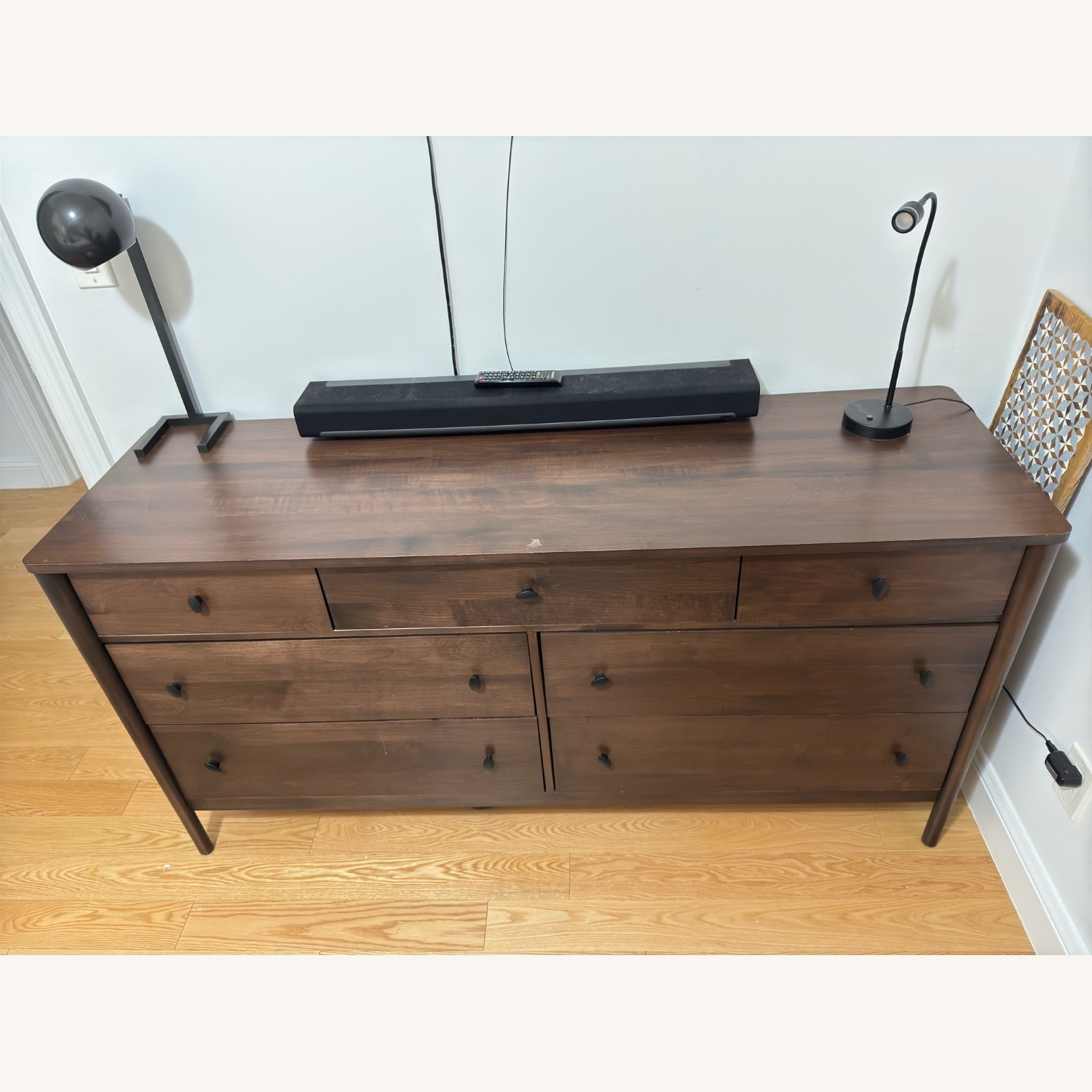 Crate & Barrel Gia 7 Drawer Dresser - image-3