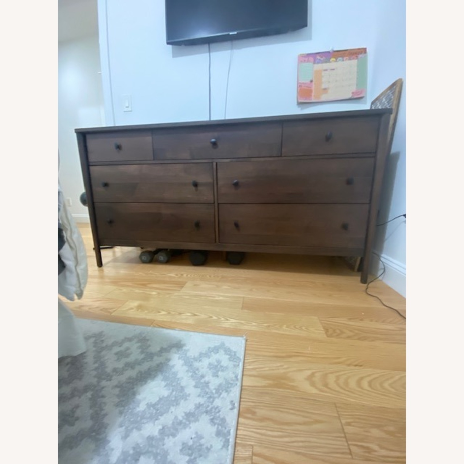 Crate & Barrel Gia 7 Drawer Dresser - image-5