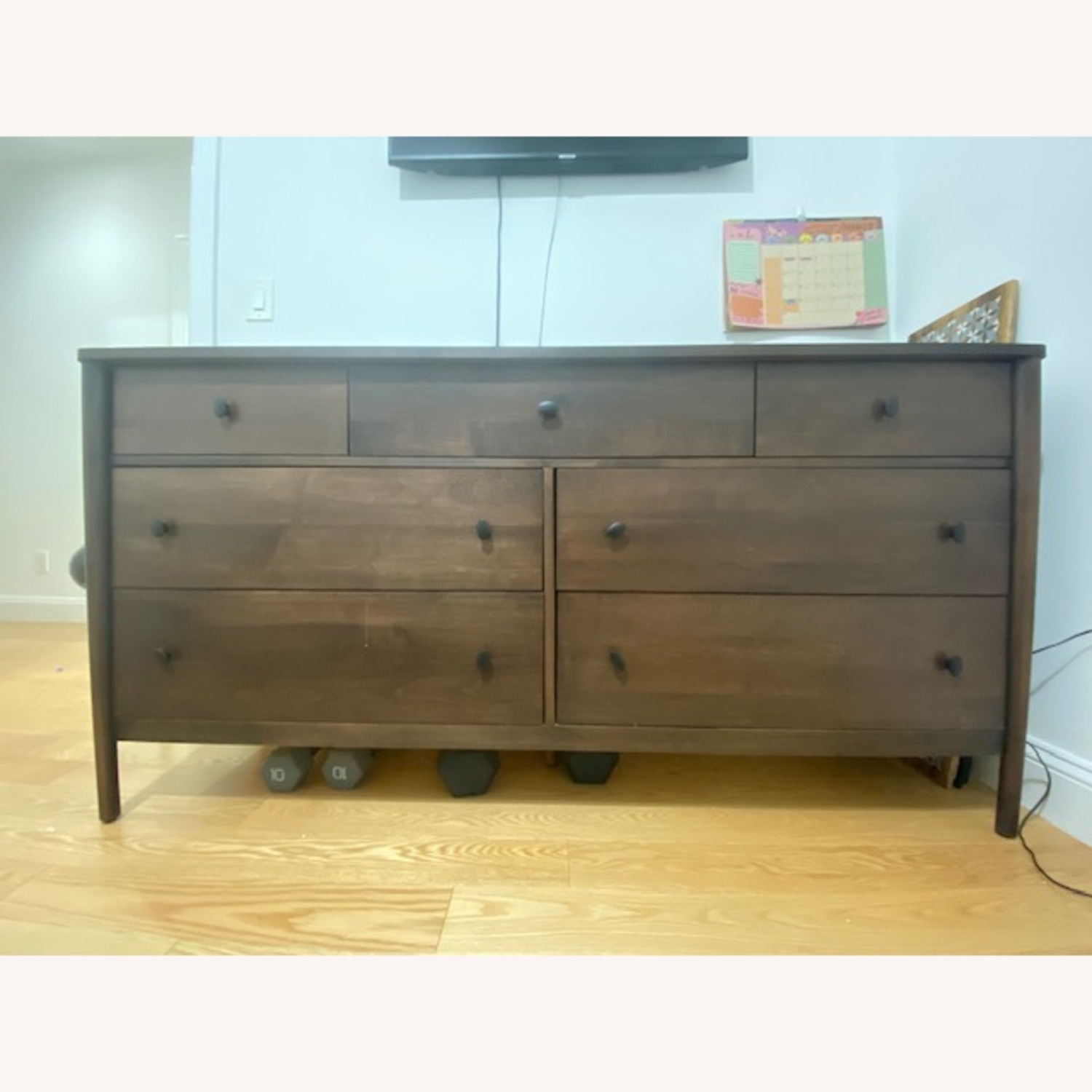 Crate & Barrel Gia 7 Drawer Dresser - image-1