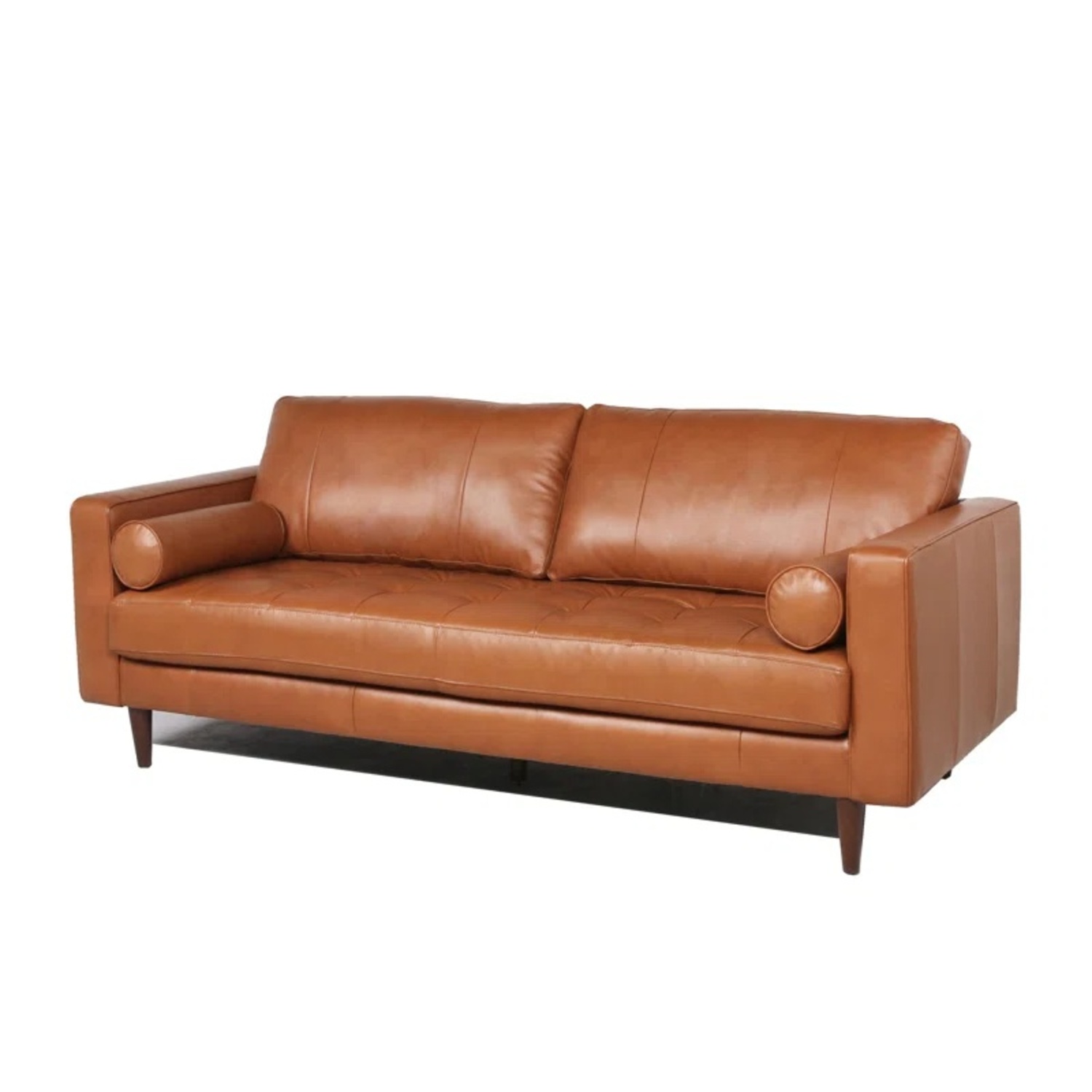 Mercury Row Apgar 88.5'' Leather Sofa - image-2