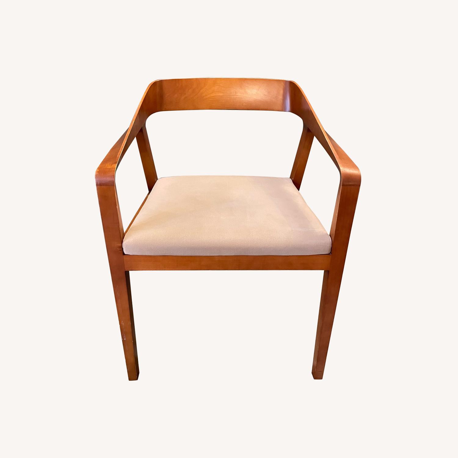 Herman Miller Twist Arm Maple Chair - image-0