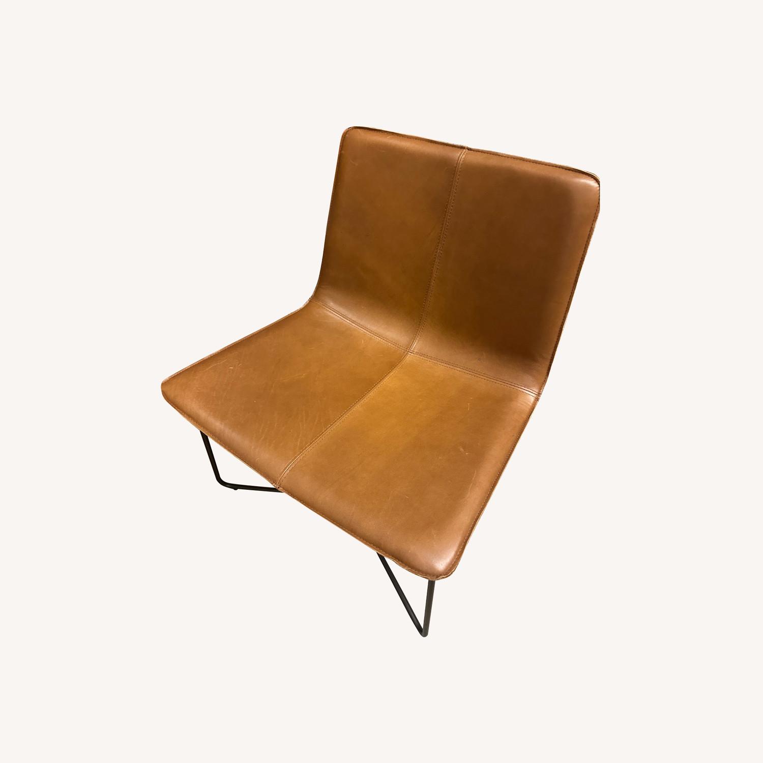 West Elm Slope Lounge Chair - image-0