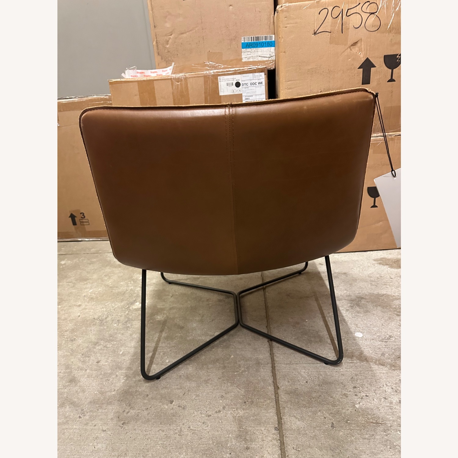 West Elm Slope Lounge Chair - image-2