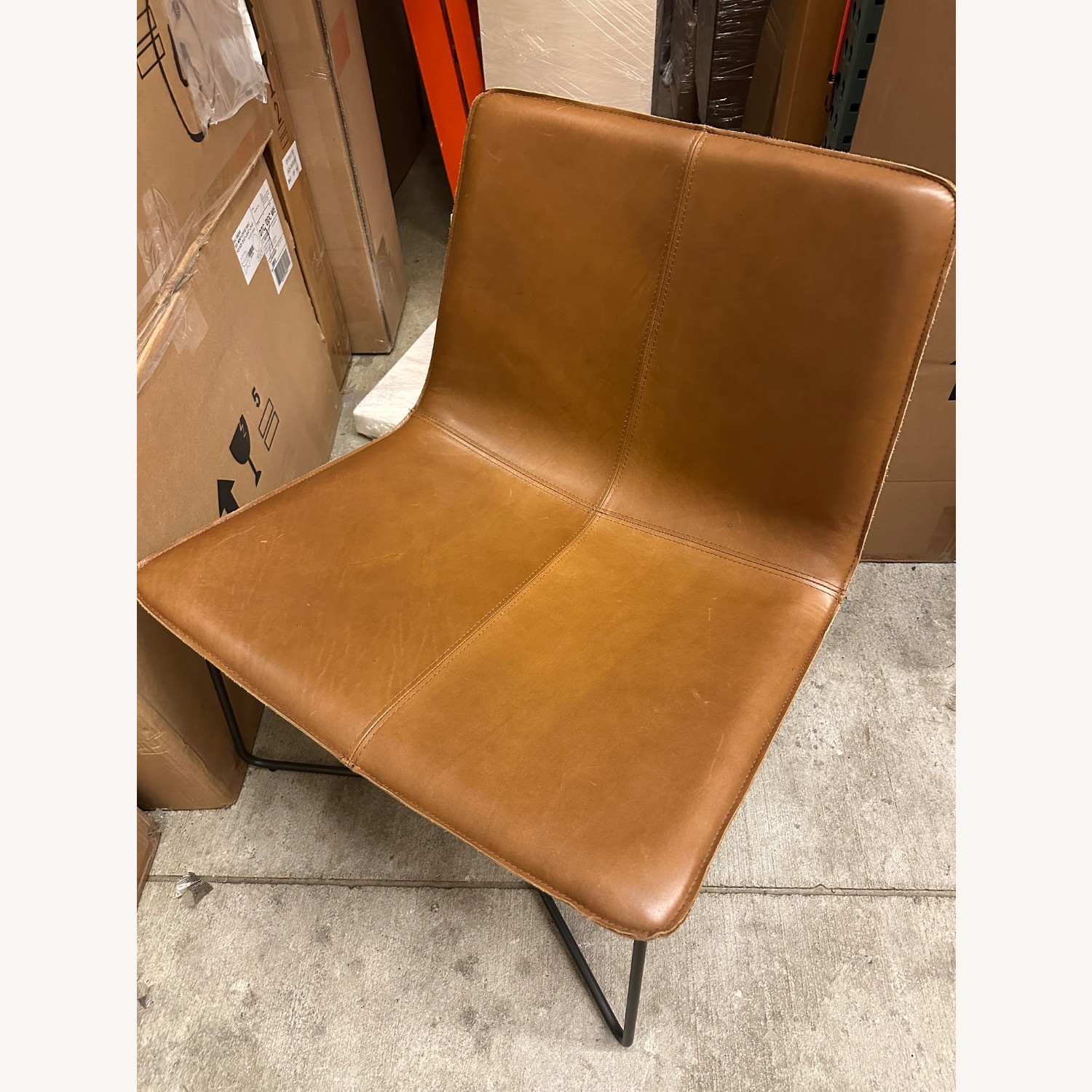 West Elm Slope Lounge Chair - image-4