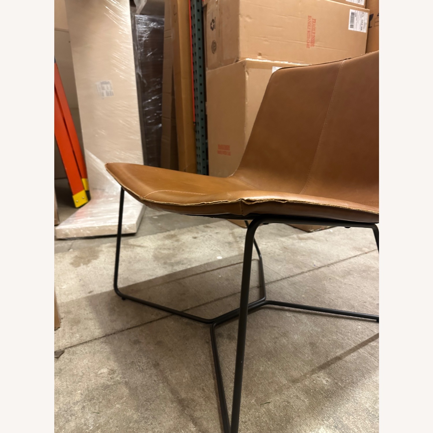 West Elm Slope Lounge Chair - image-1