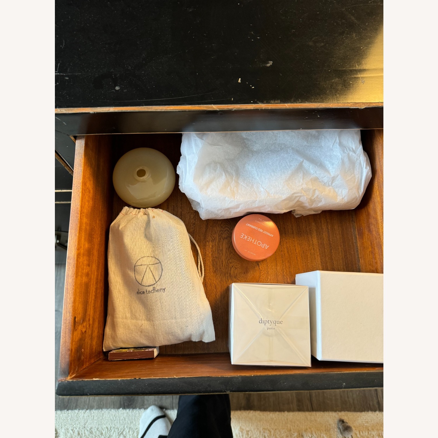 Distressed Black Lacquer Chinese/Ming Sideboard - image-13