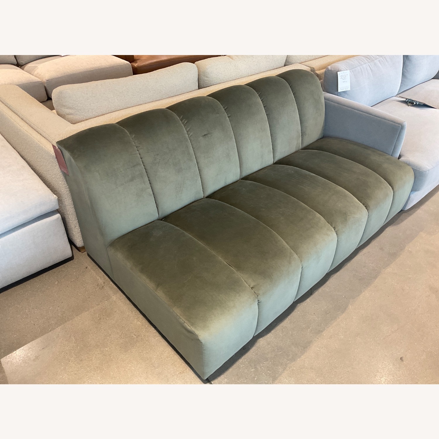 West Elm Avalon Channeled Sofa (68.5") - image-5