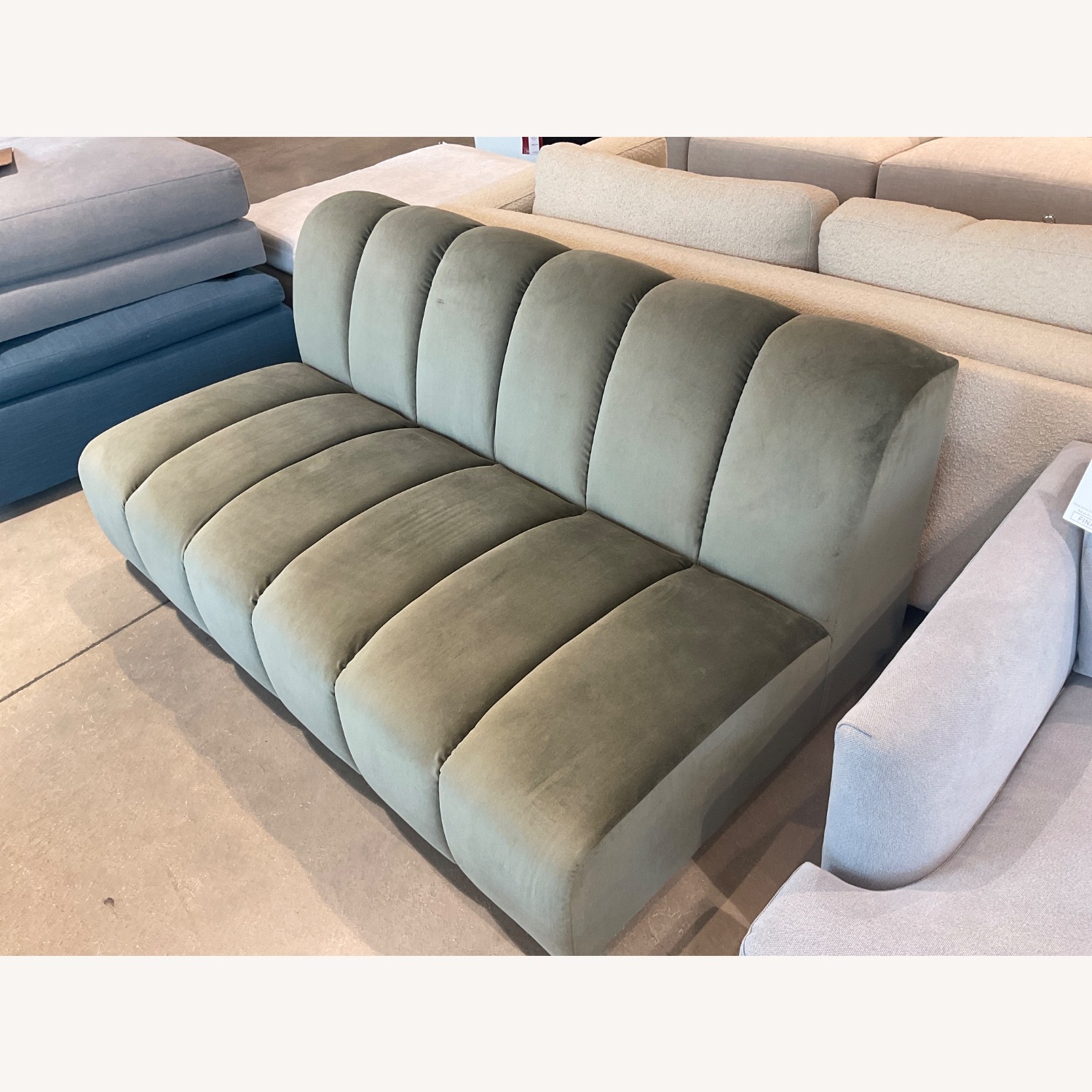 West Elm Avalon Channeled Sofa (68.5") - image-6