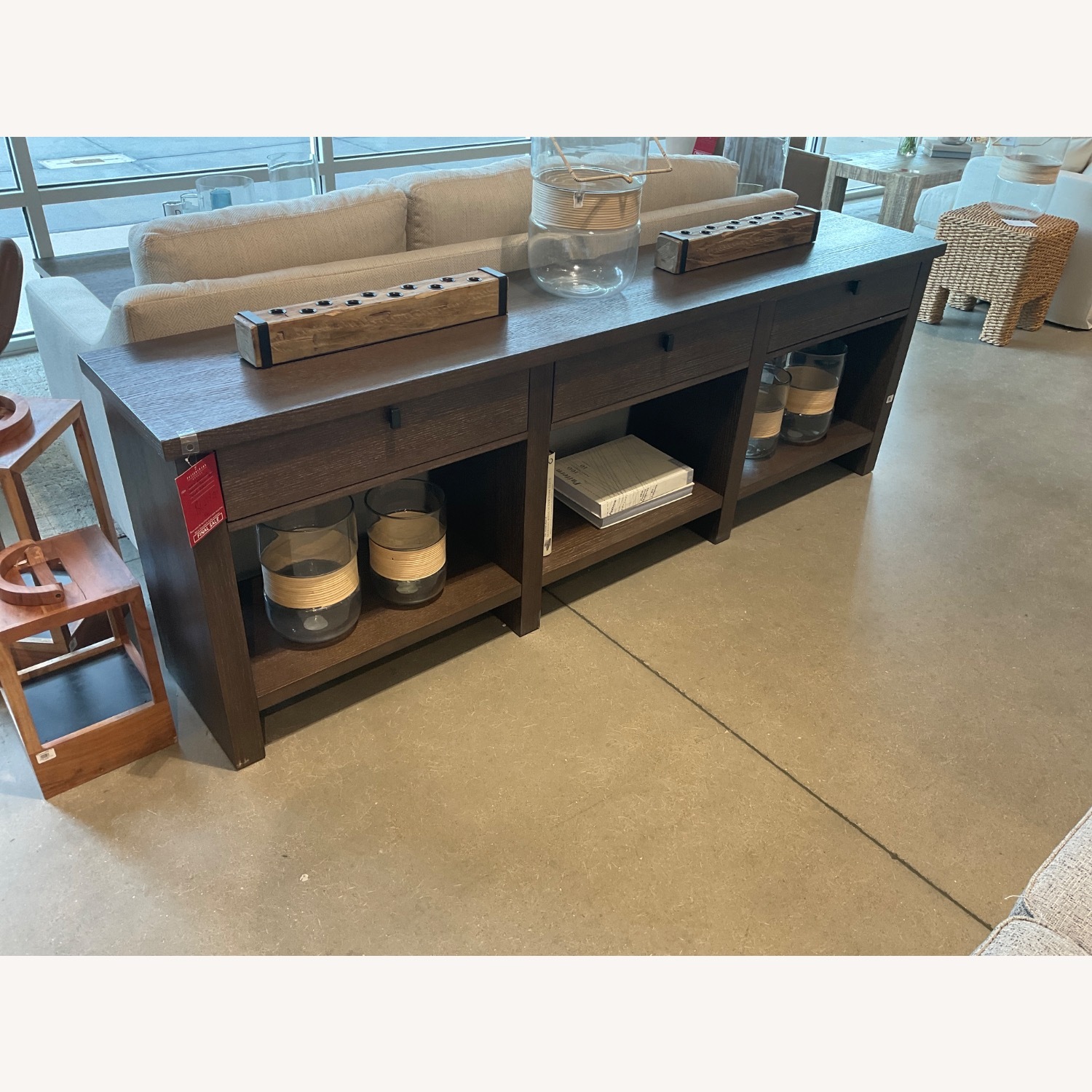 Pottery Barn Modern Farmhouse Console Table (90") - image-7