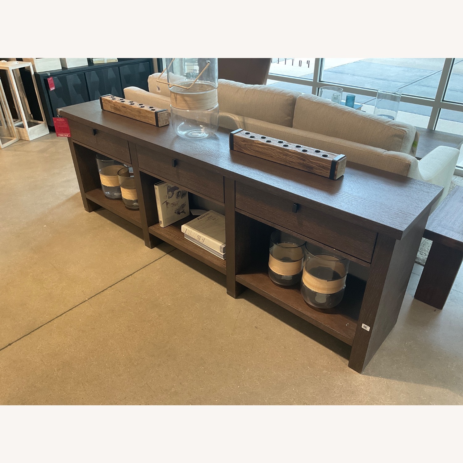 Pottery Barn Modern Farmhouse Console Table (90") - image-8
