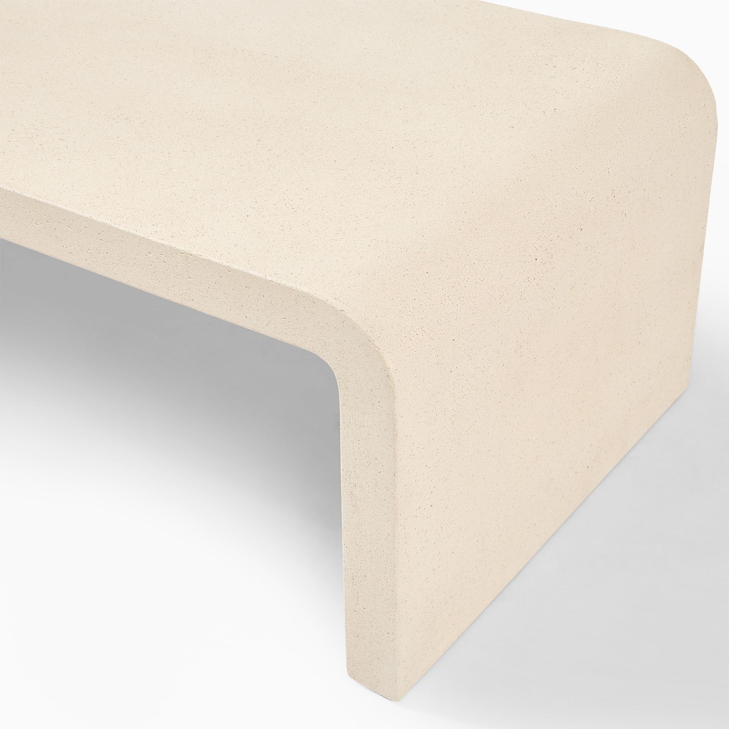 West Elm Syros Indoor/Outdoor Waterfall Coffee Table - image-1