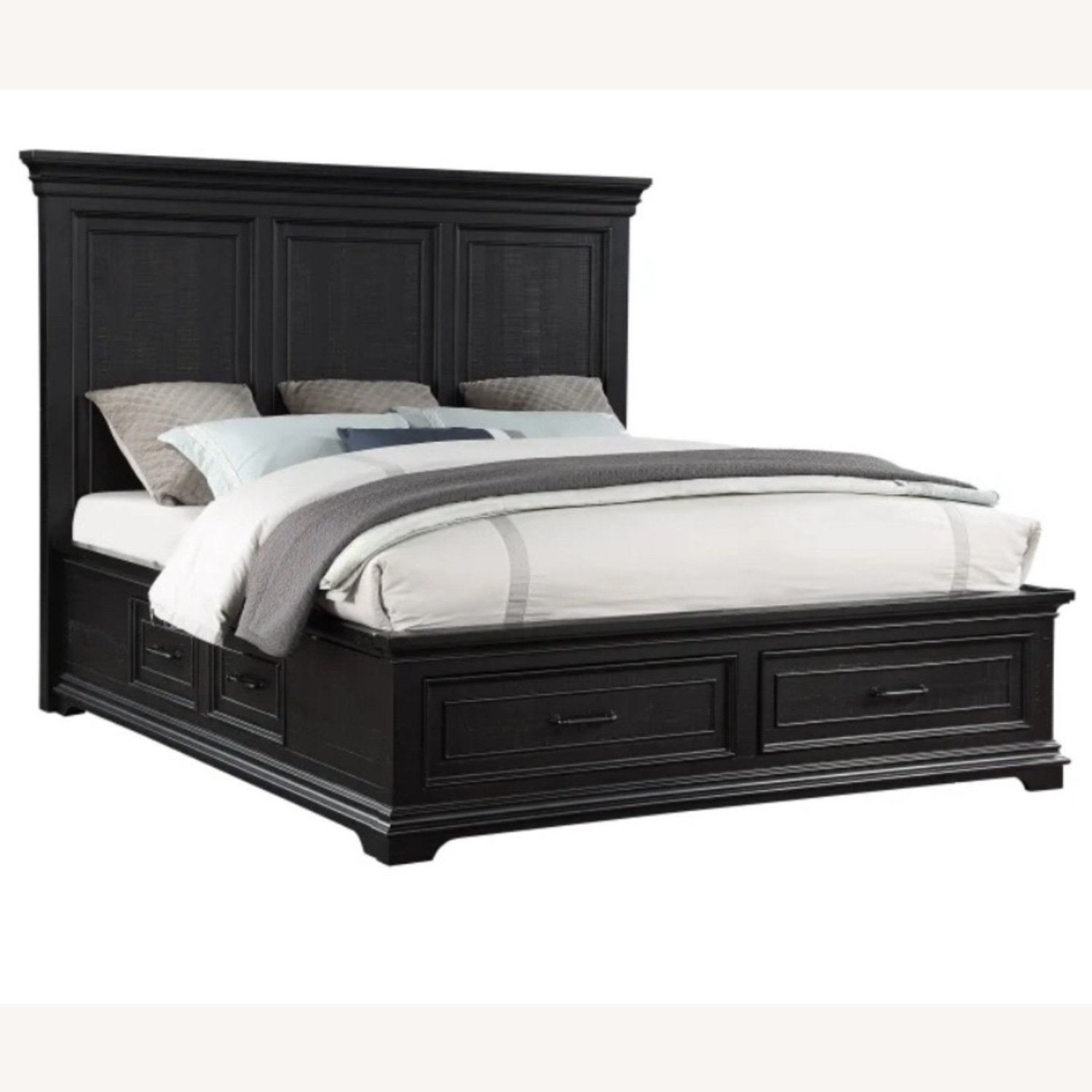 Black Bed Frame - image-1