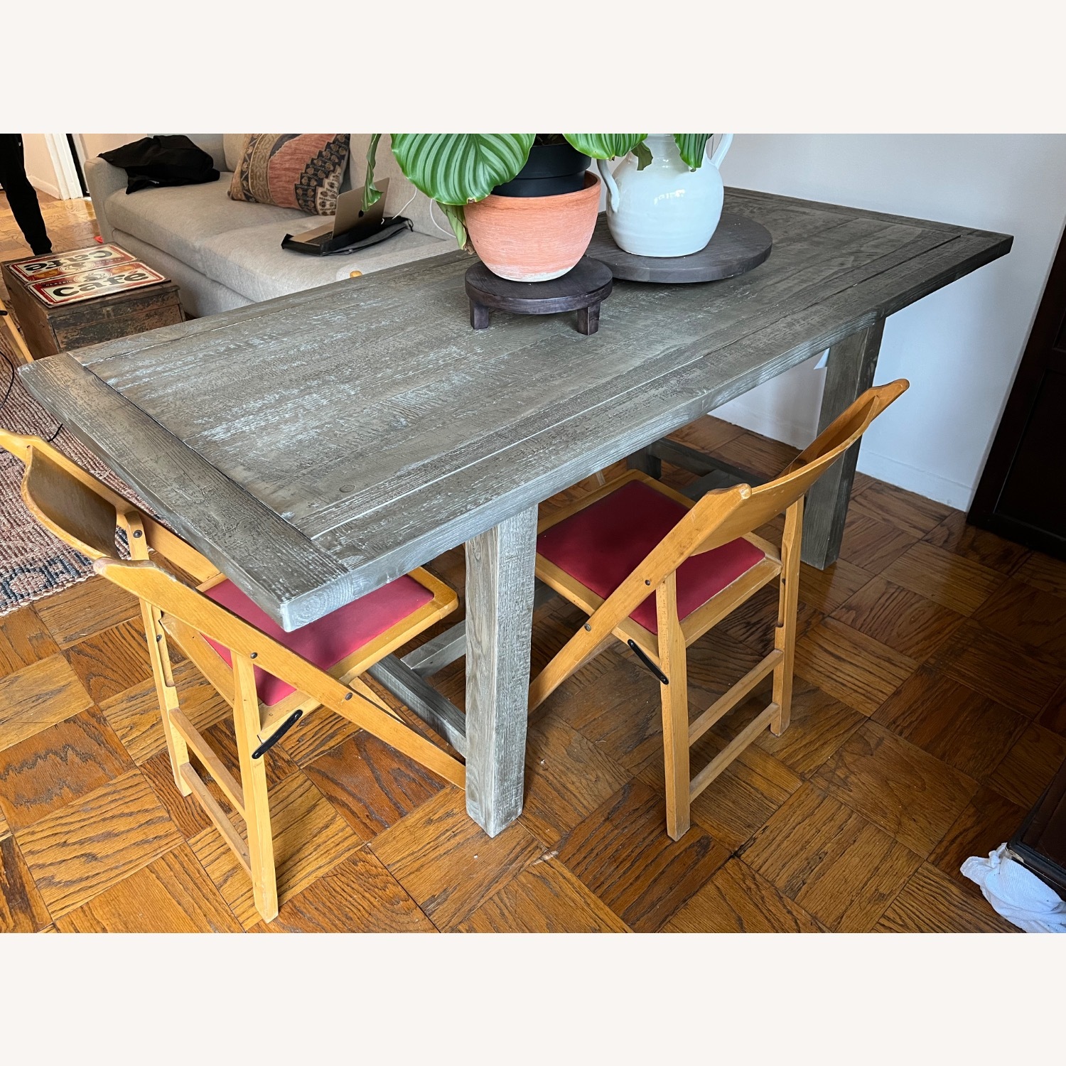Pottery Barn Bartol Reclaimed Wood Dining Table - image-4