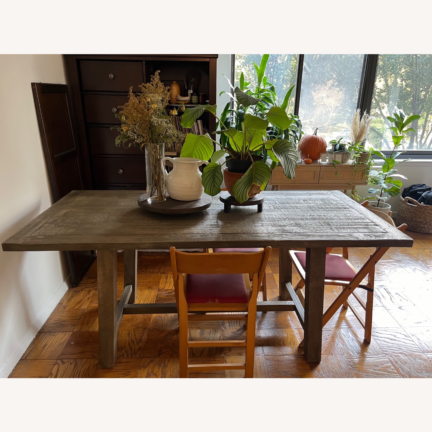 Pottery Barn Bartol Reclaimed Wood Dining Table - image-3