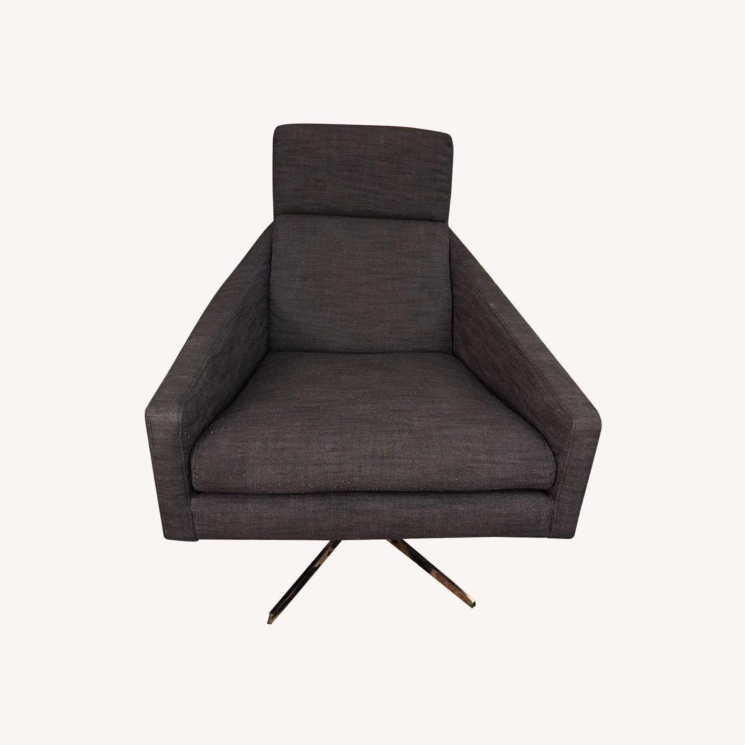 West Elm Austin Swivel Armchair - image-0