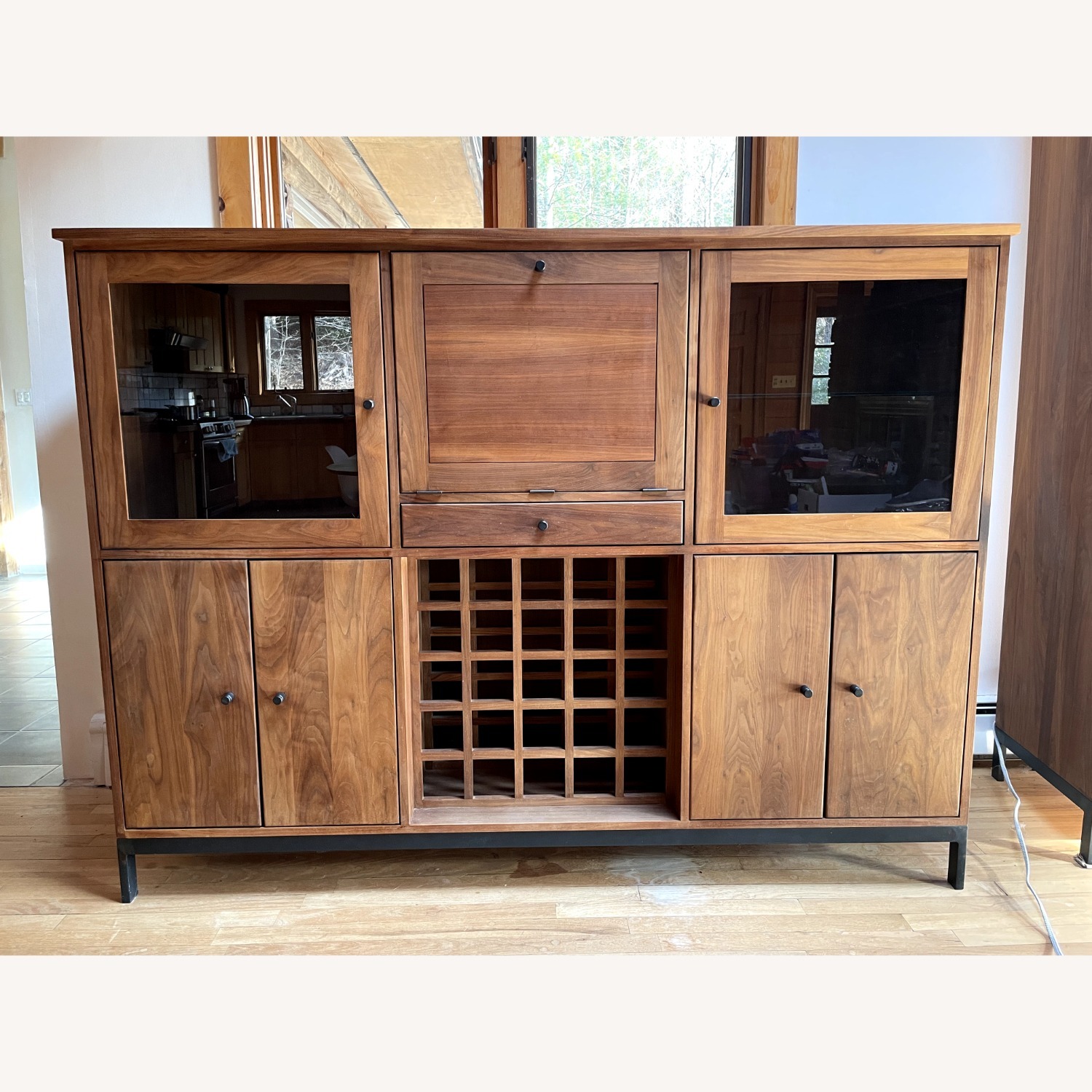 Room & Board Custom Walnut Cabinet - image-6