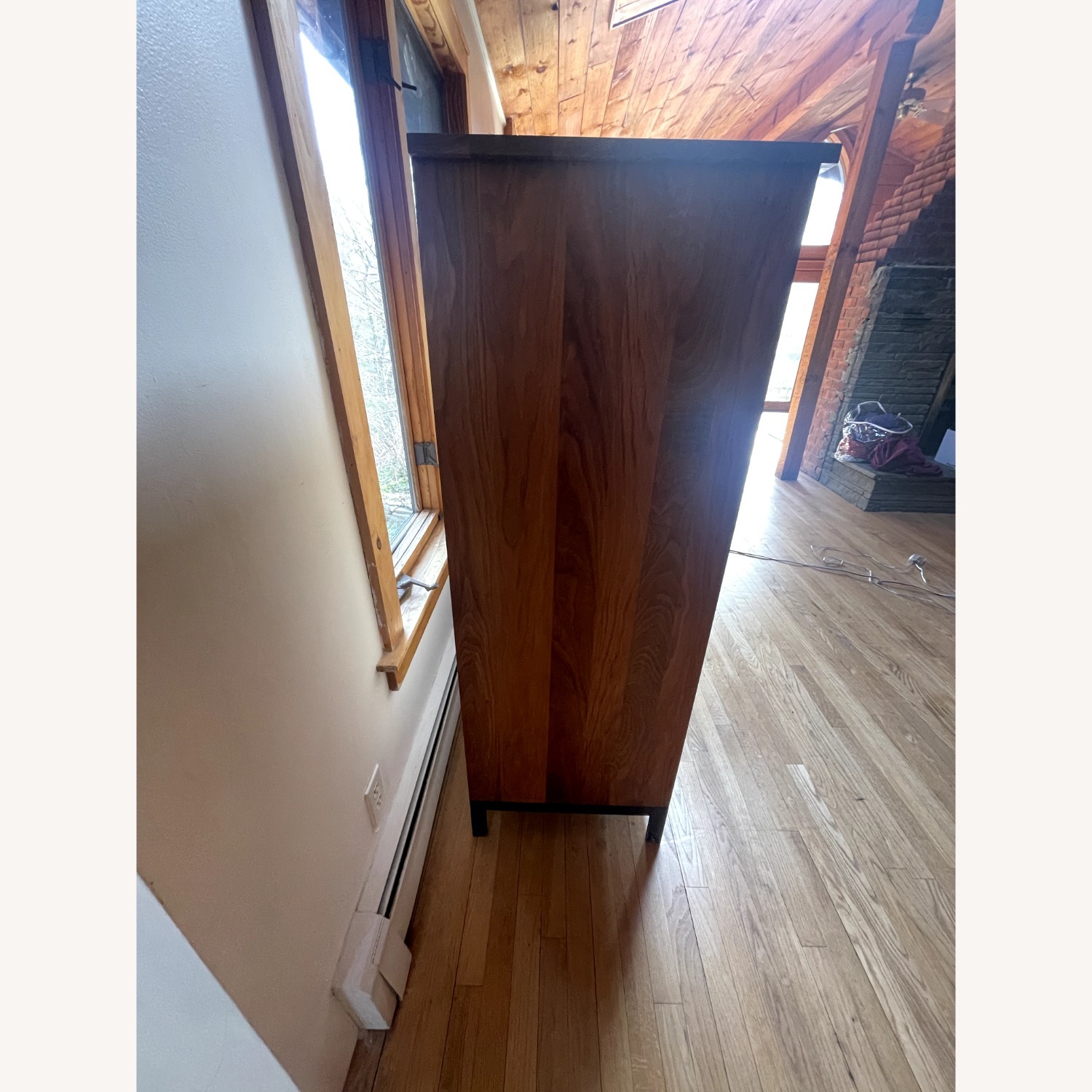 Room & Board Custom Walnut Cabinet - image-1