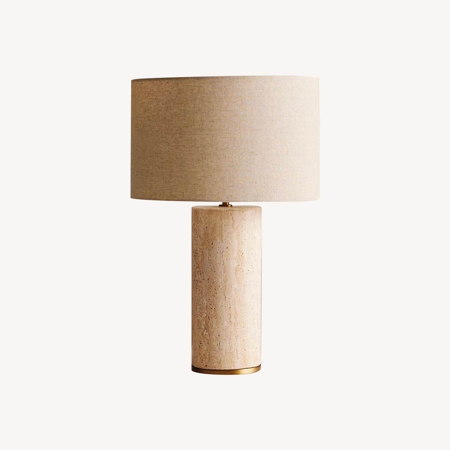 Soho Home Remi Stone Table Lamp Set of 2 - image-0