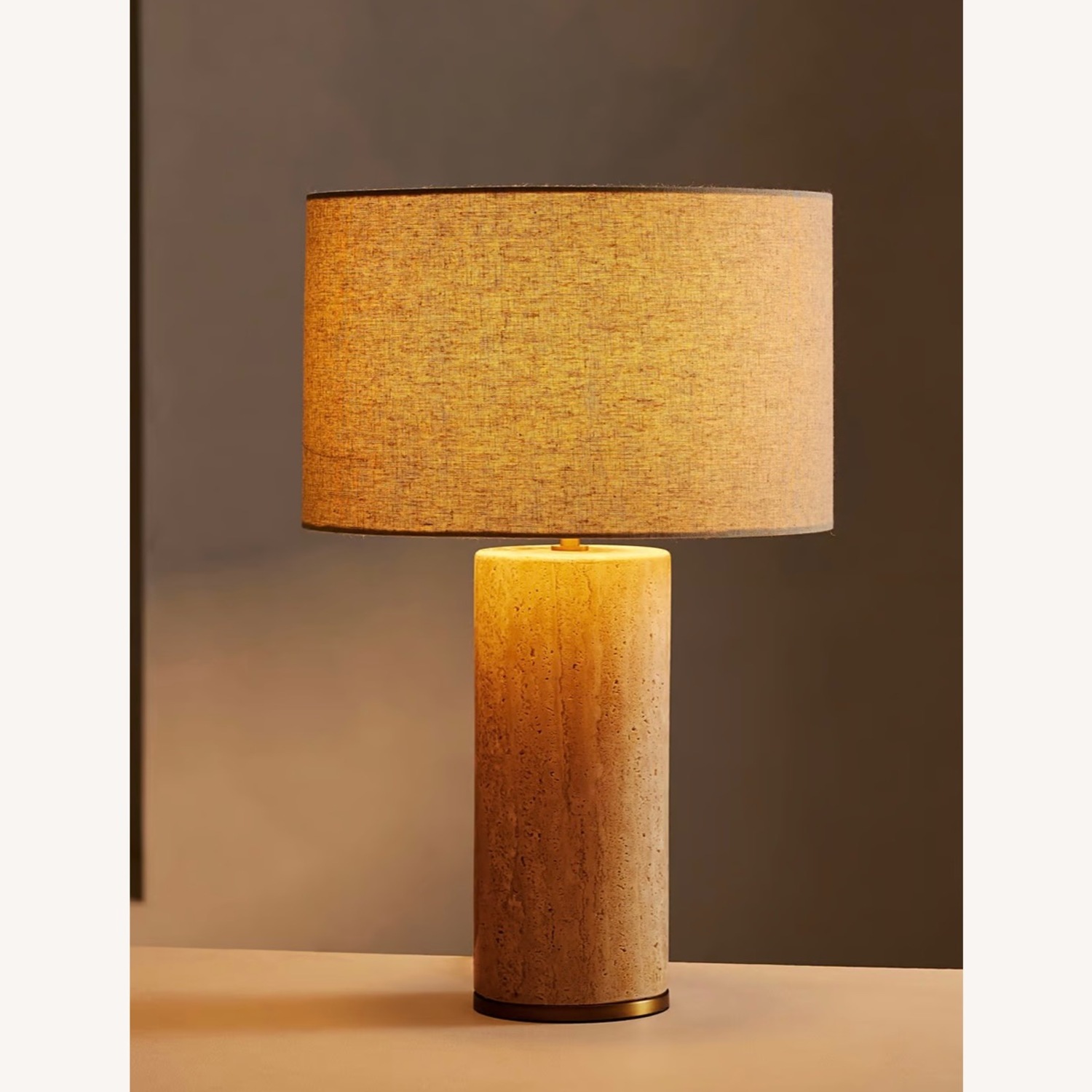 Soho Home Remi Stone Table Lamp Set of 2 - image-3