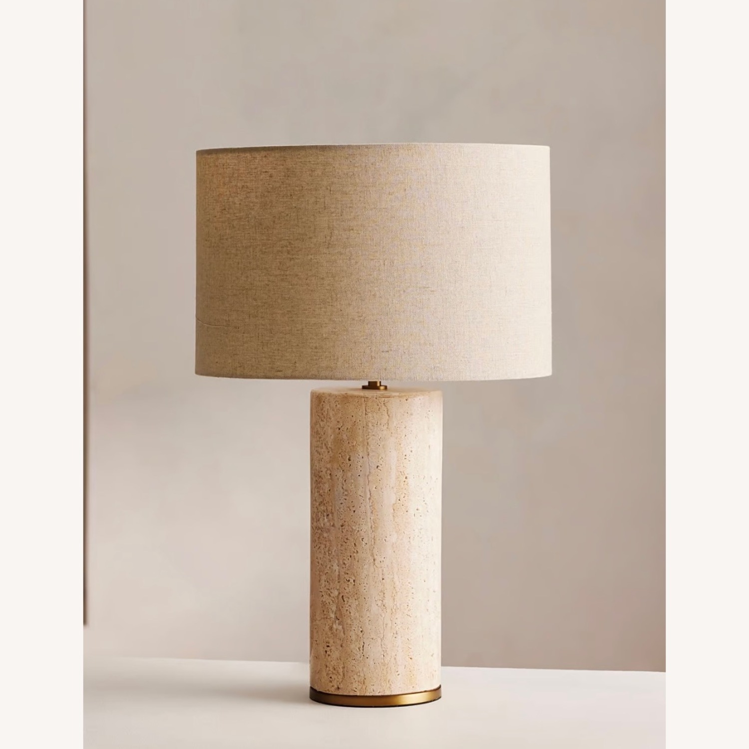 Soho Home Remi Stone Table Lamp Set of 2 - image-1