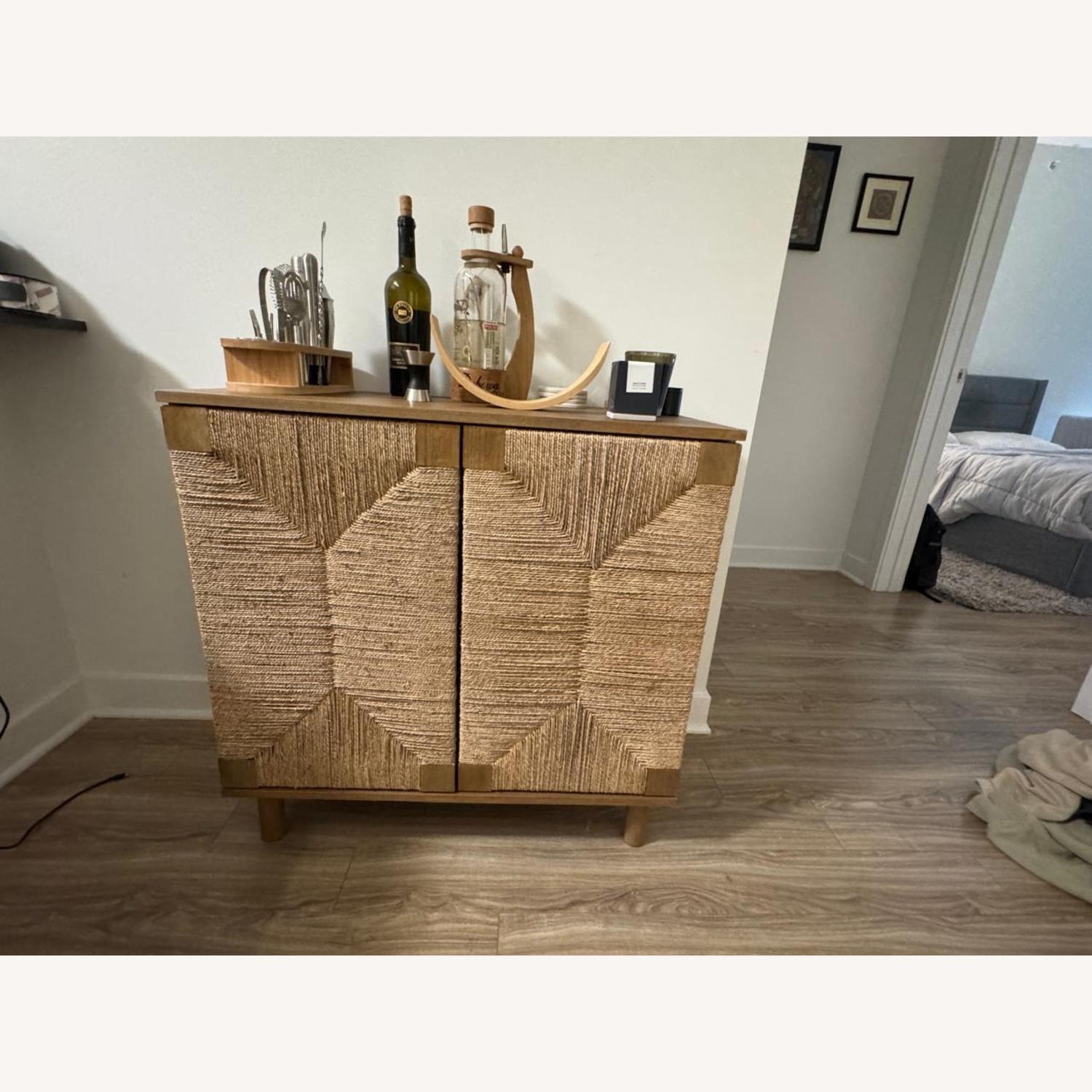 Amazon Nathan James Bar Sideboard Cabinet - image-1