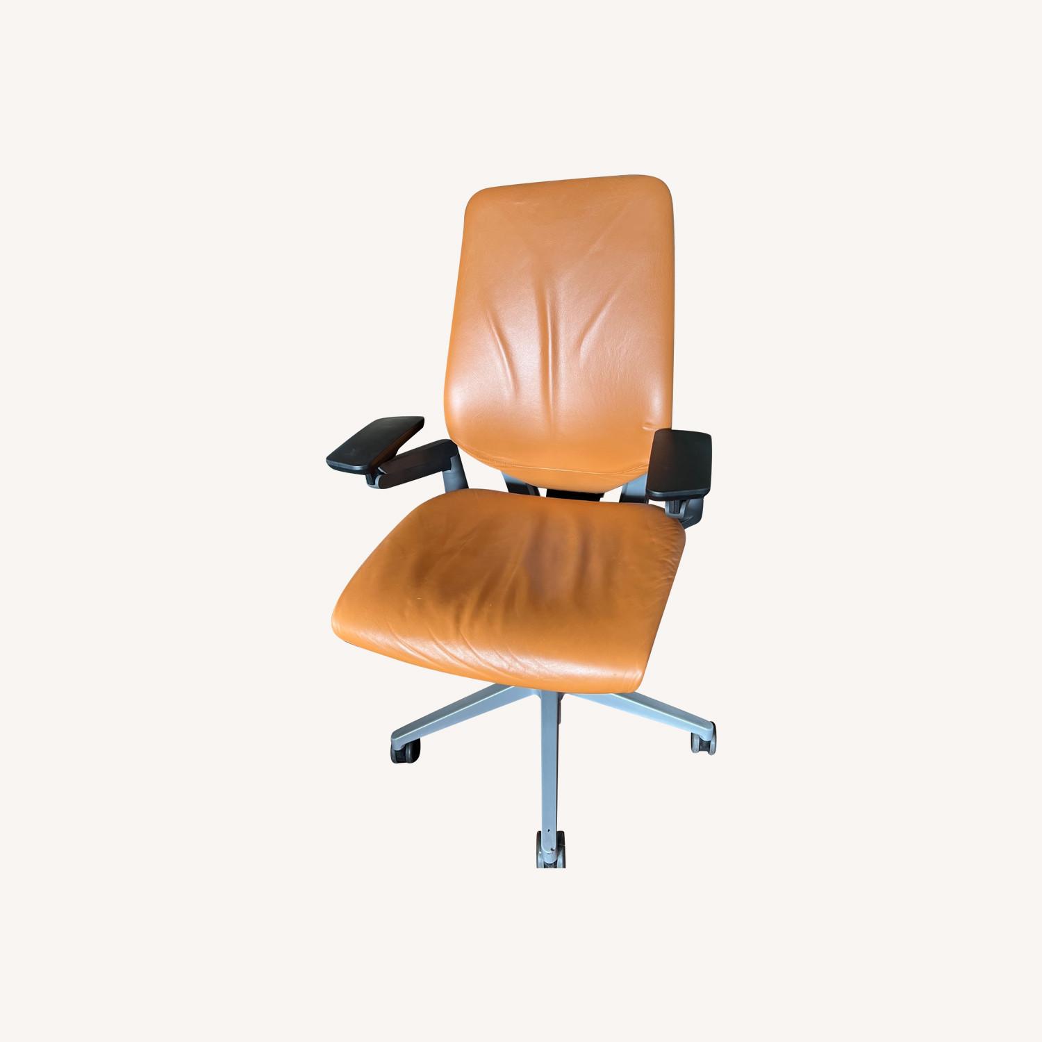 Steelcase Gesture Chair in Orange - image-0