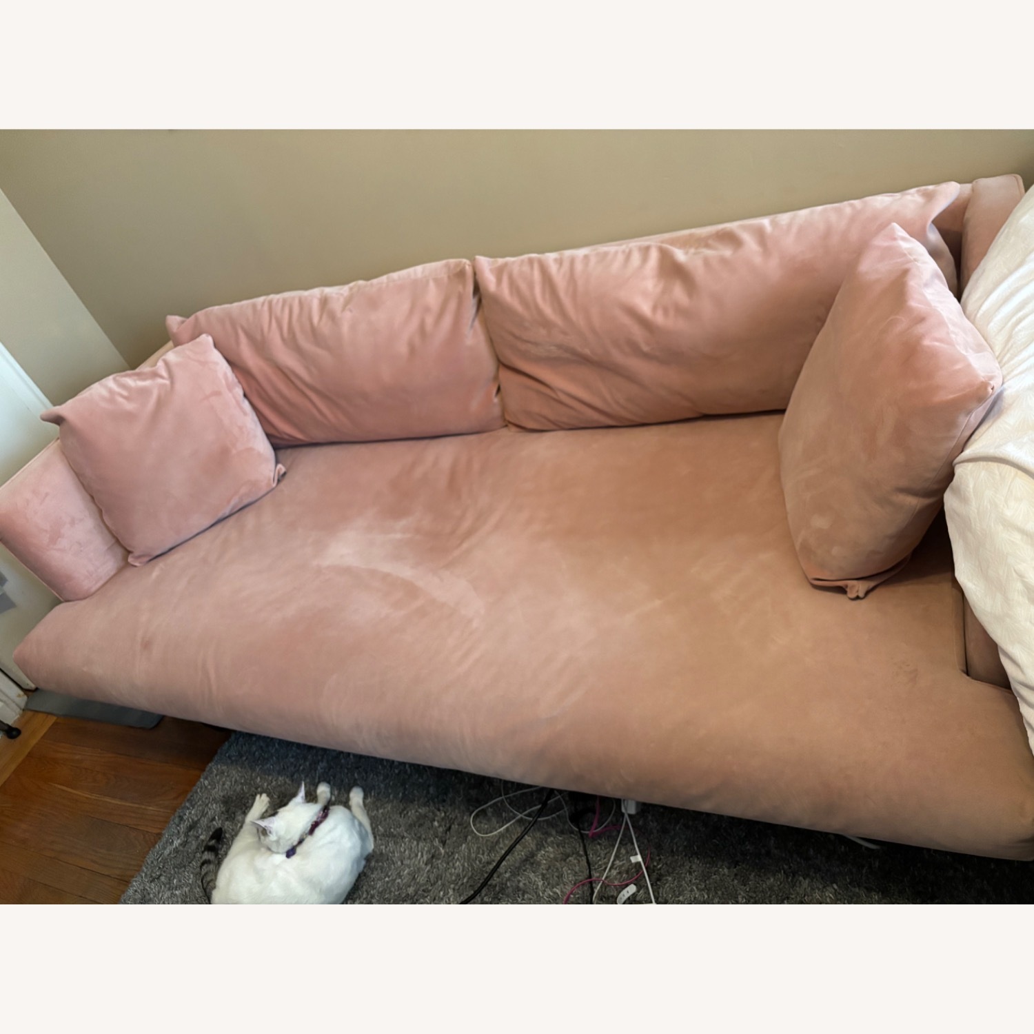 Joybird Lewis Sofa Royale Blush - image-2