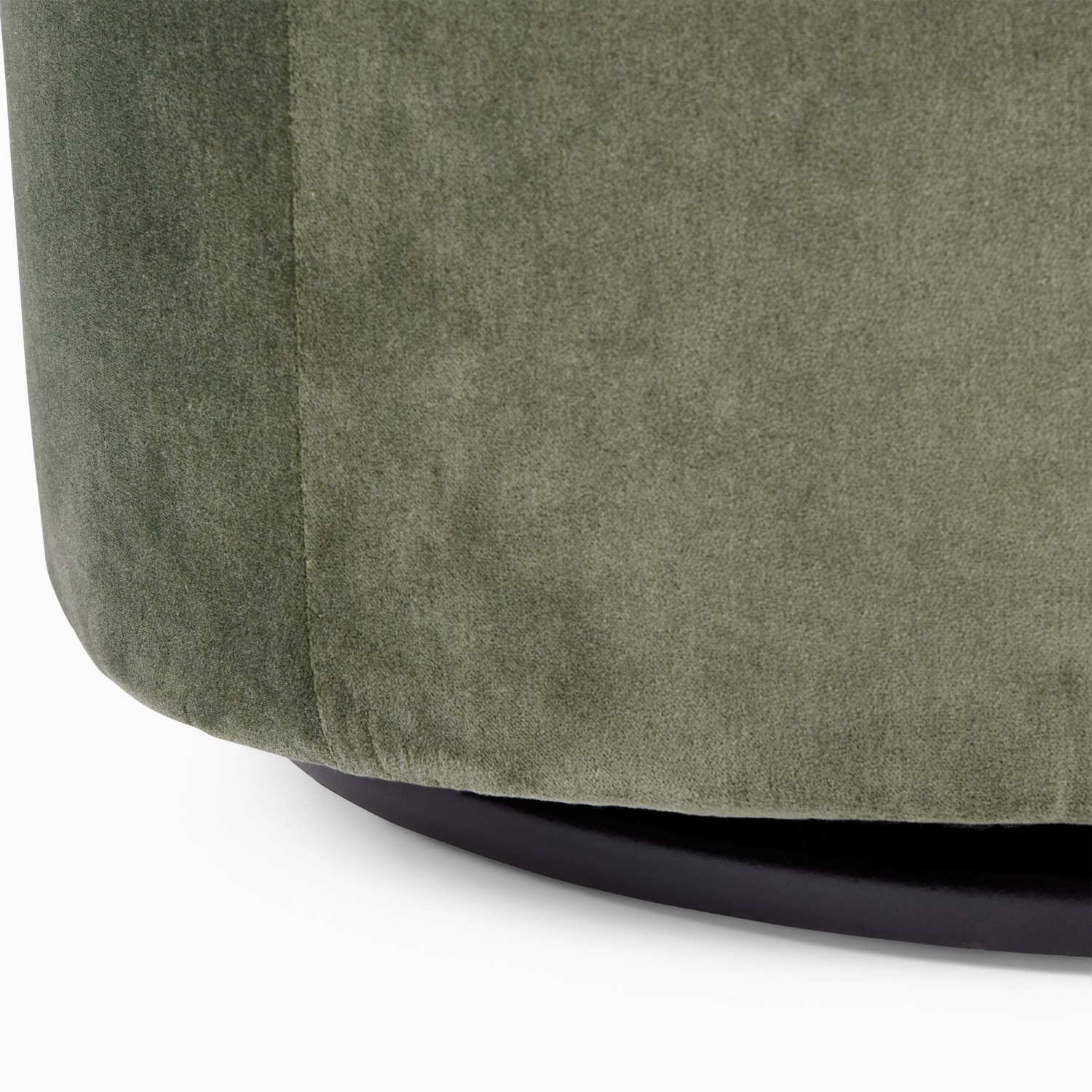 West Elm Crescent Swivel Chair - image-1