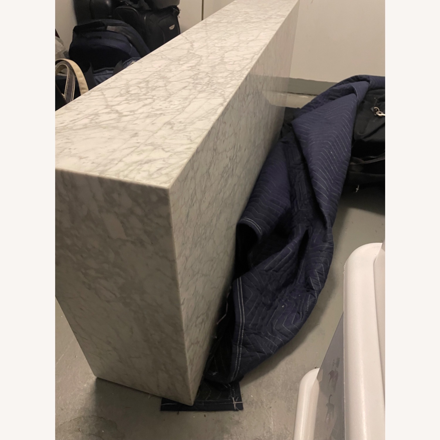 Restoration Hardware Marble Coffee Table  - image-3