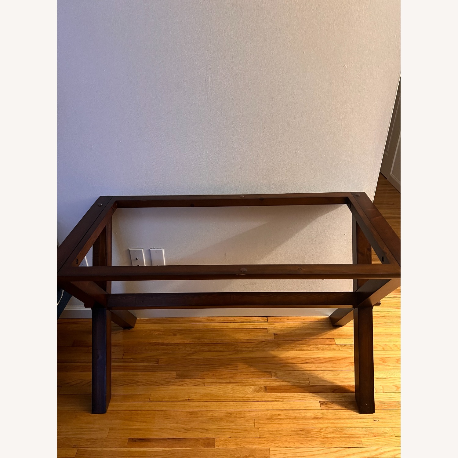 Pottery Barn Glass Desk - image-2