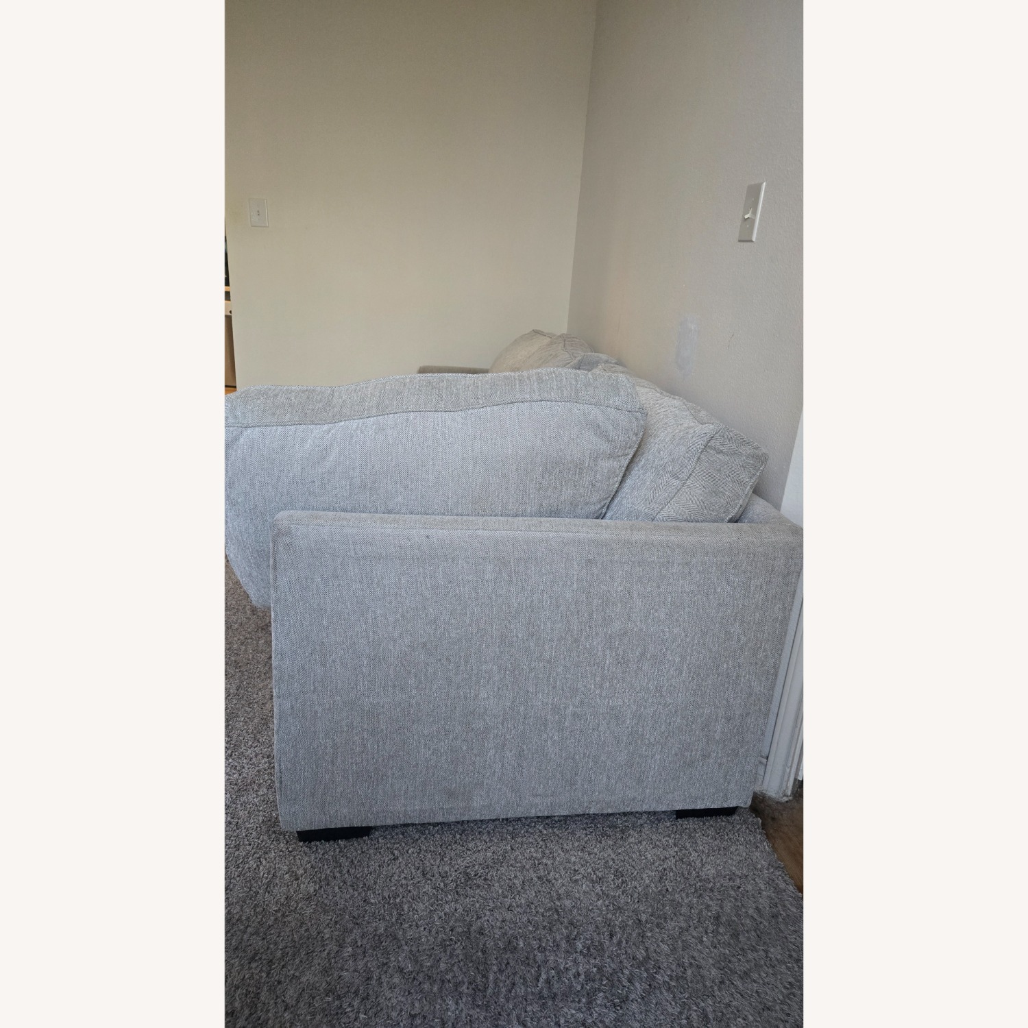 3 Seat Grey Sofa - image-3