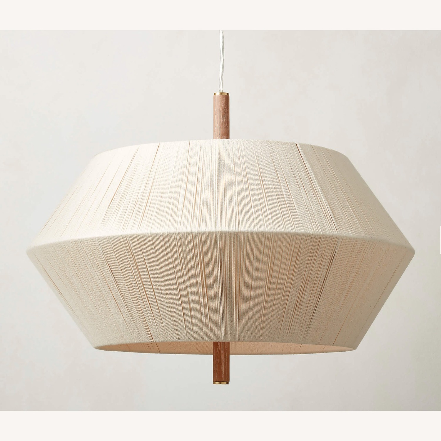 CB2 Totora Oak Pendant Light  - image-3